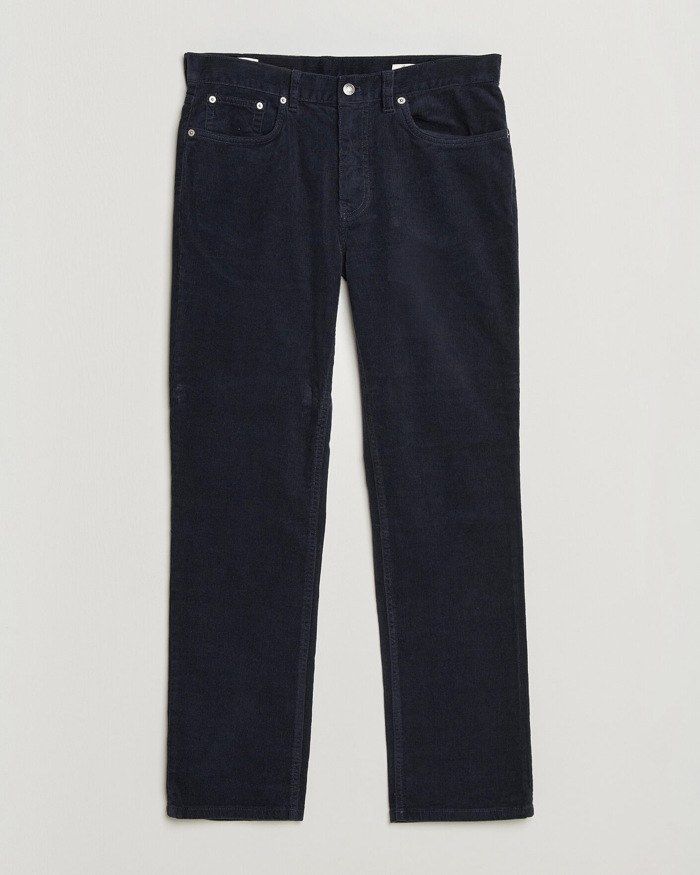 Mies | Housut | Gant | Regular Fit Corduroy 5-Pocket Pants Evening Blue