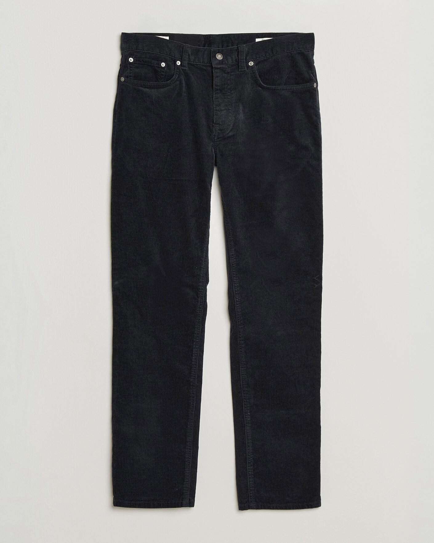 Mies | Housut | Gant | Regular Fit Corduroy 5-Pocket Pants Black