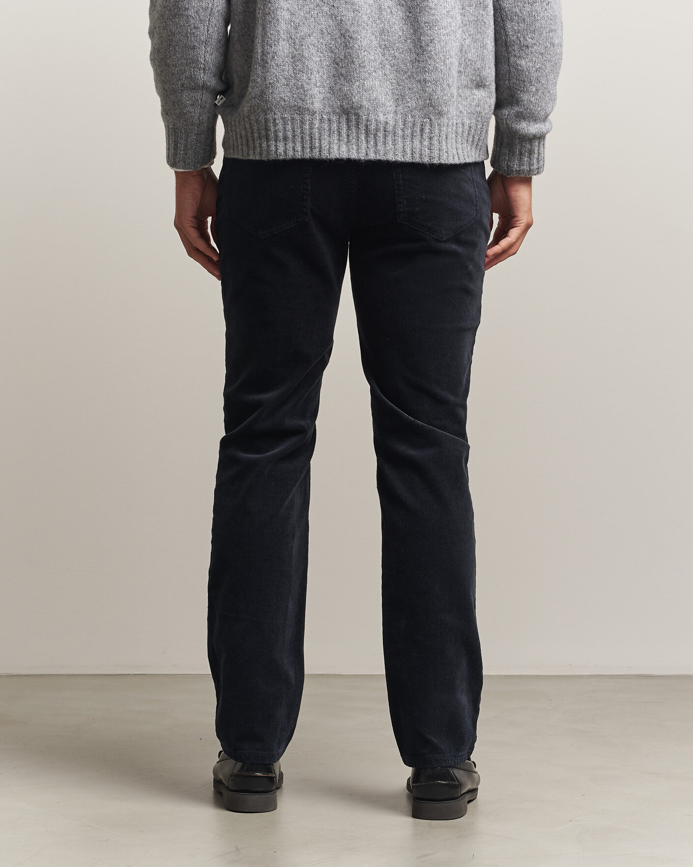 Mies | Housut | Gant | Regular Fit Corduroy 5-Pocket Pants Black