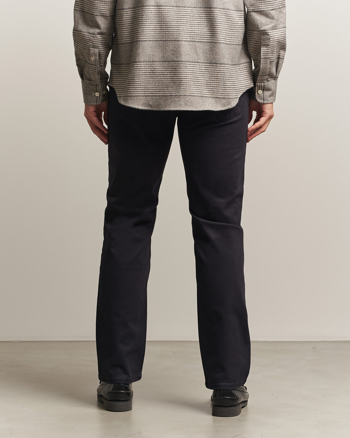 Mies | Housut | Gant | Regular Fit Moleskin 5-Pocket Pants Black