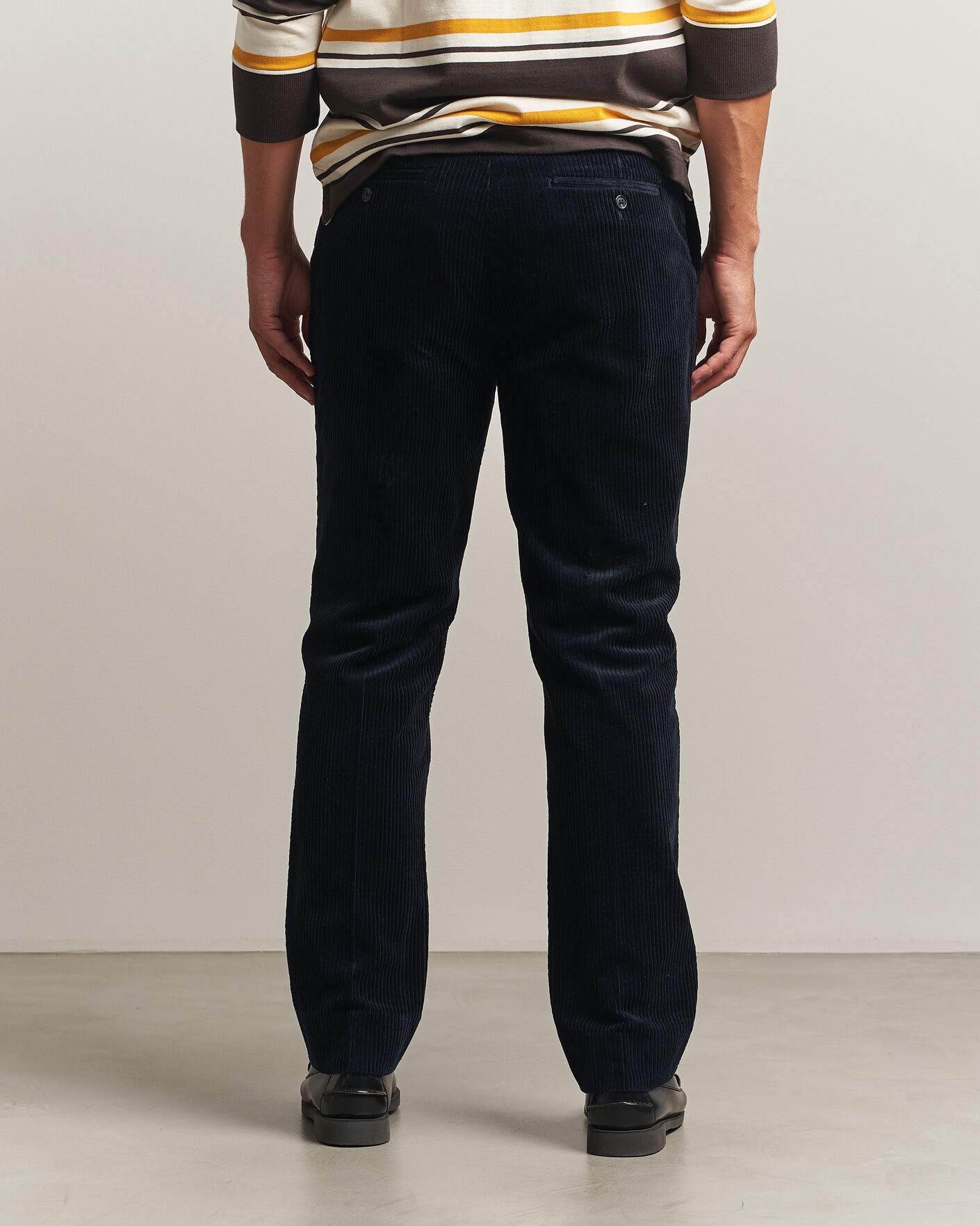 Mies | Housut | Gant | Corduroy Trousers Evening Blue