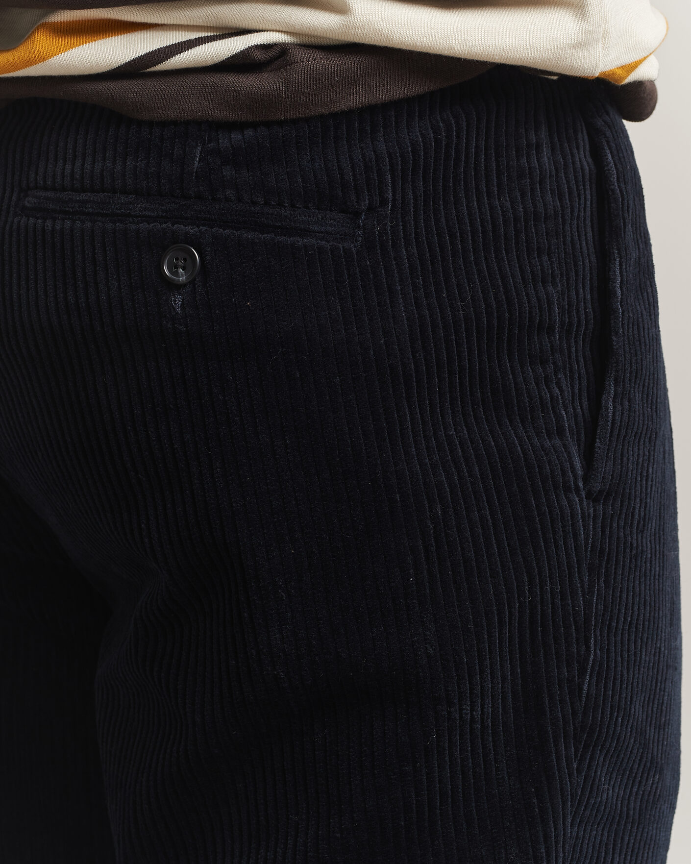 Mies | Housut | Gant | Corduroy Trousers Evening Blue