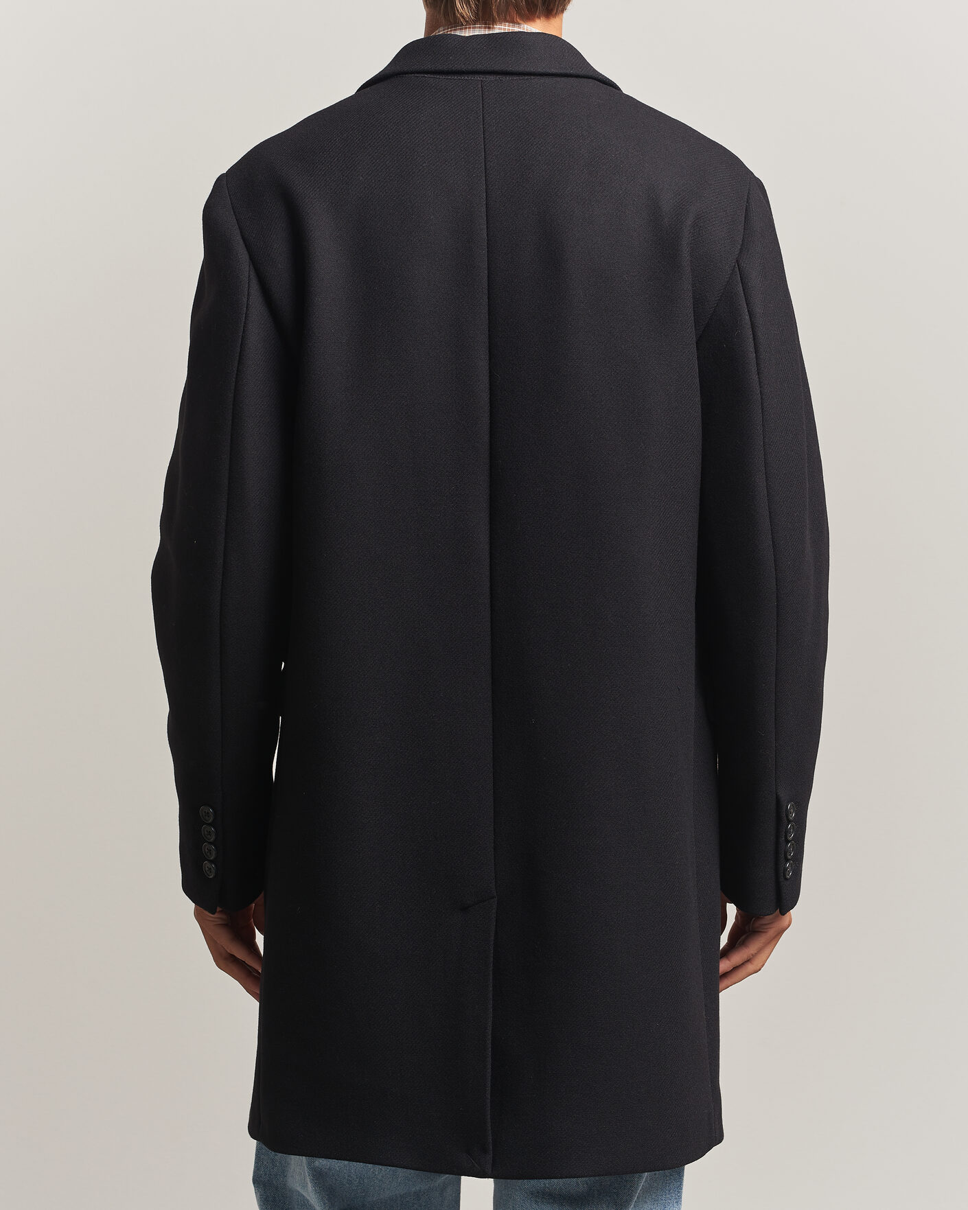 Mies | Takit | Gant | Classic Wool/Cashmere Coat Black