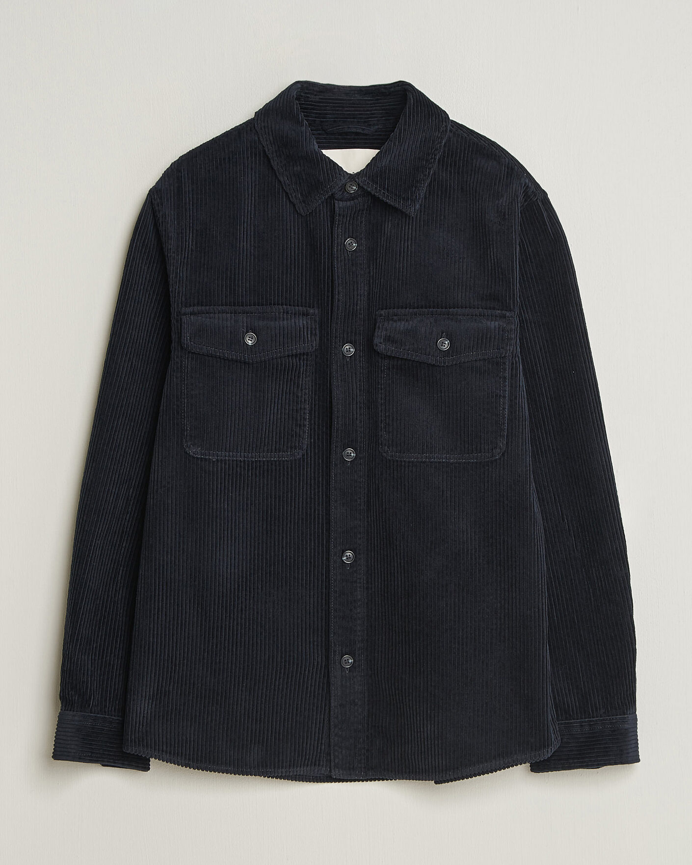 Mies | Kauluspaidat | Gant | Regular Fit Corduroy Overshirt Evening Blue