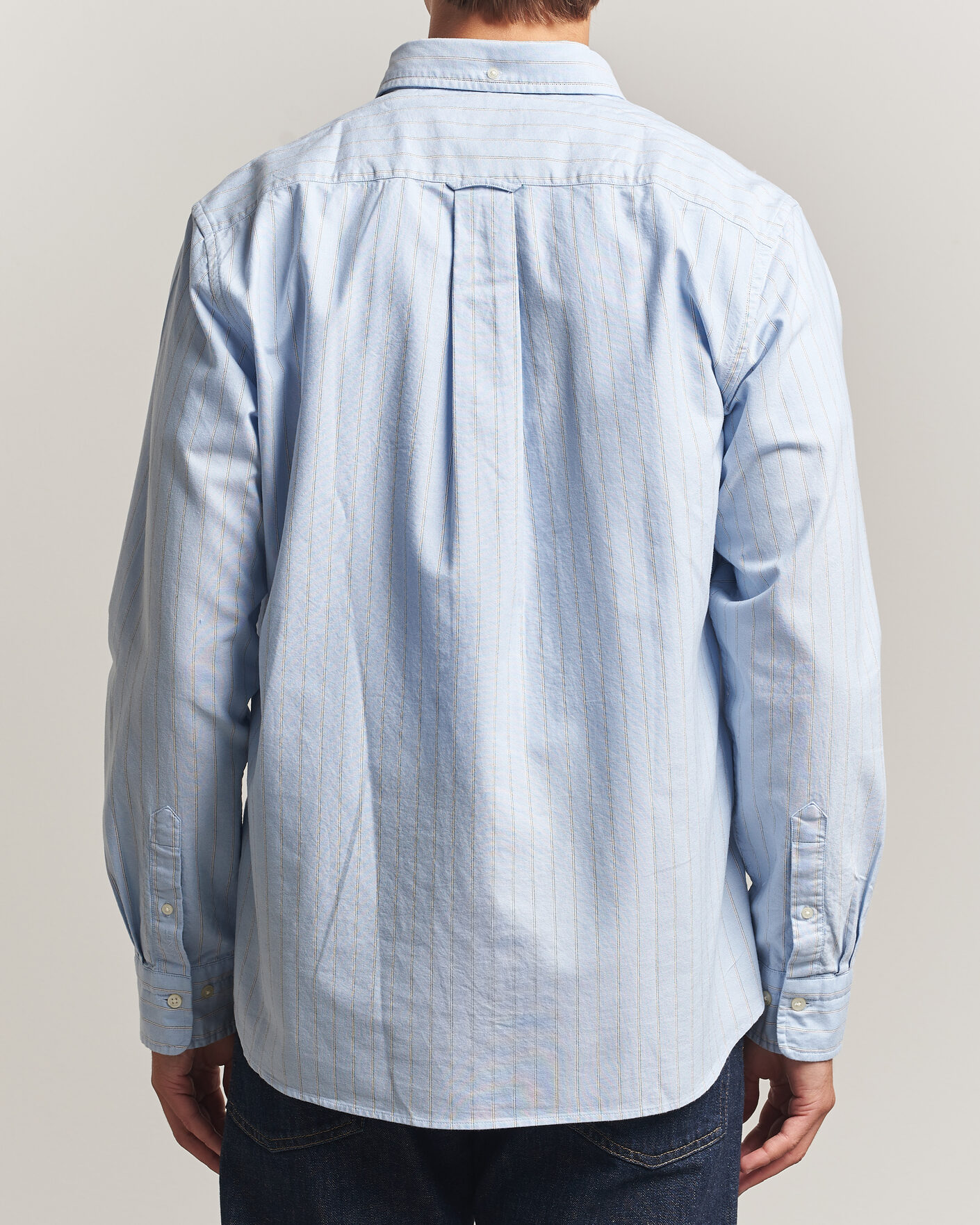 Mies | Kauluspaidat | Gant | Regular Fit Archive Oxford Striped Shirt Clear Sky