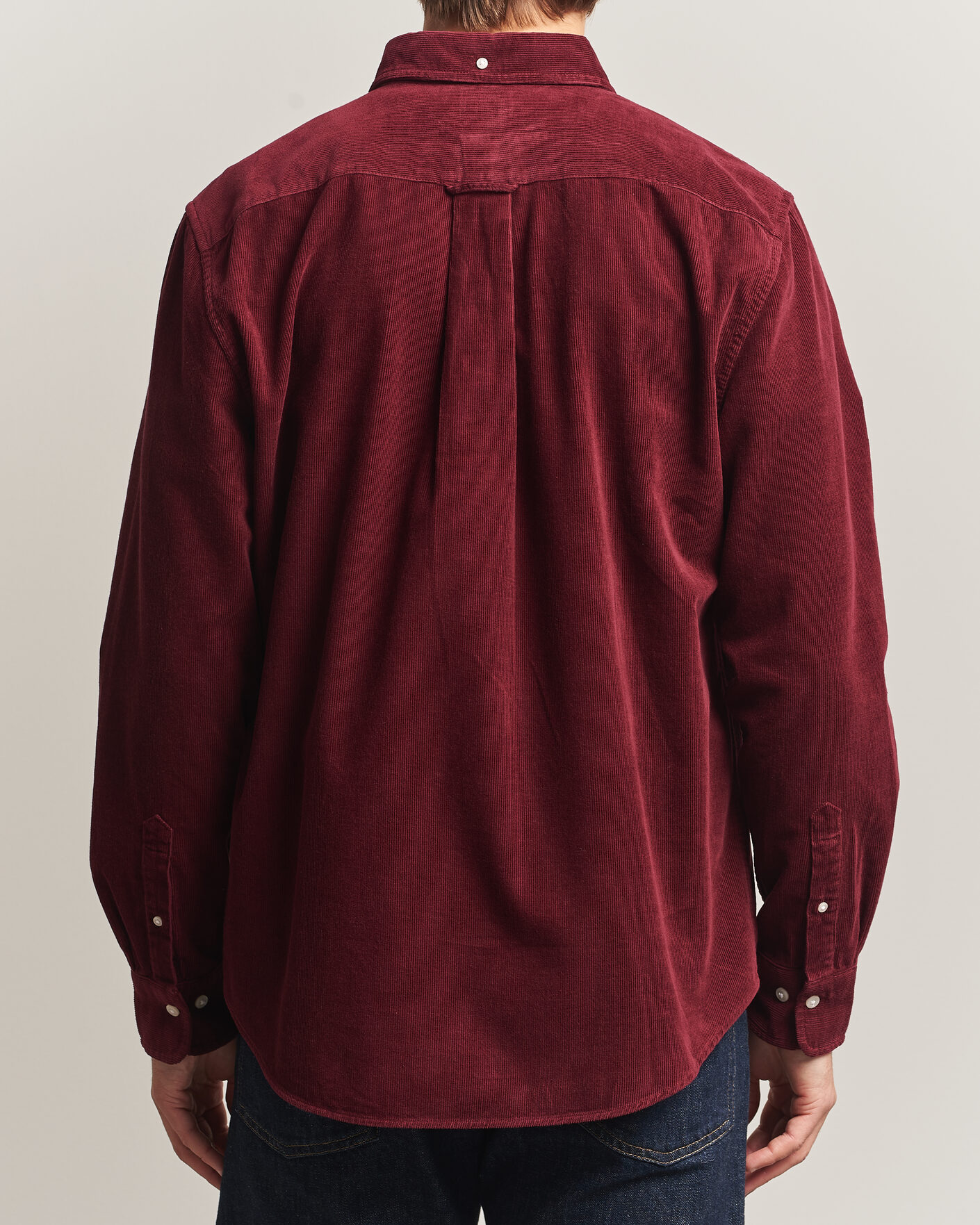Mies | Kauluspaidat | Gant | Regular Fit Corduroy Shirt Deep Grape Wine