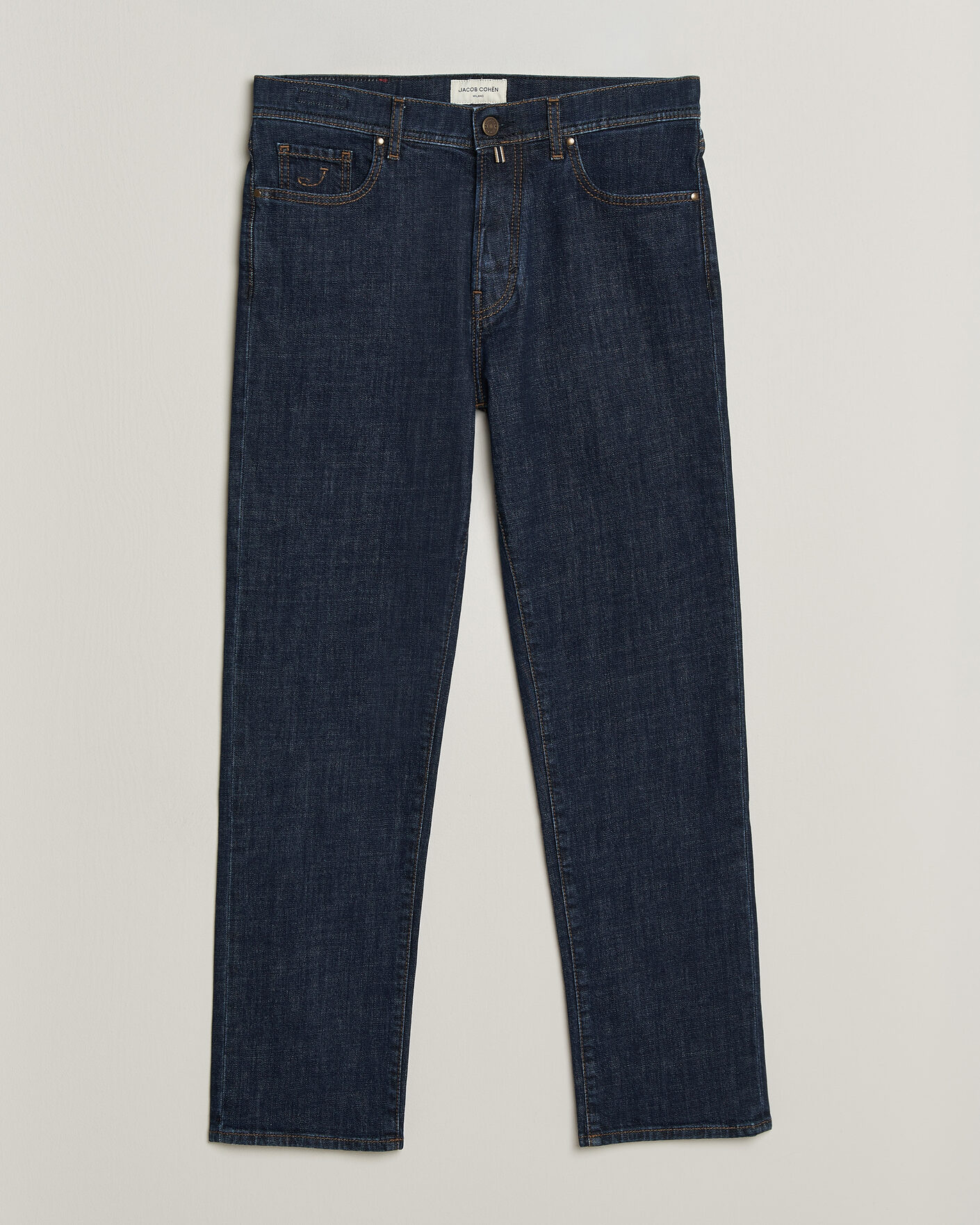 Mies | Farkut | Jacob Cohën | Edos Regular Straight Fit Jeans Dark Blue