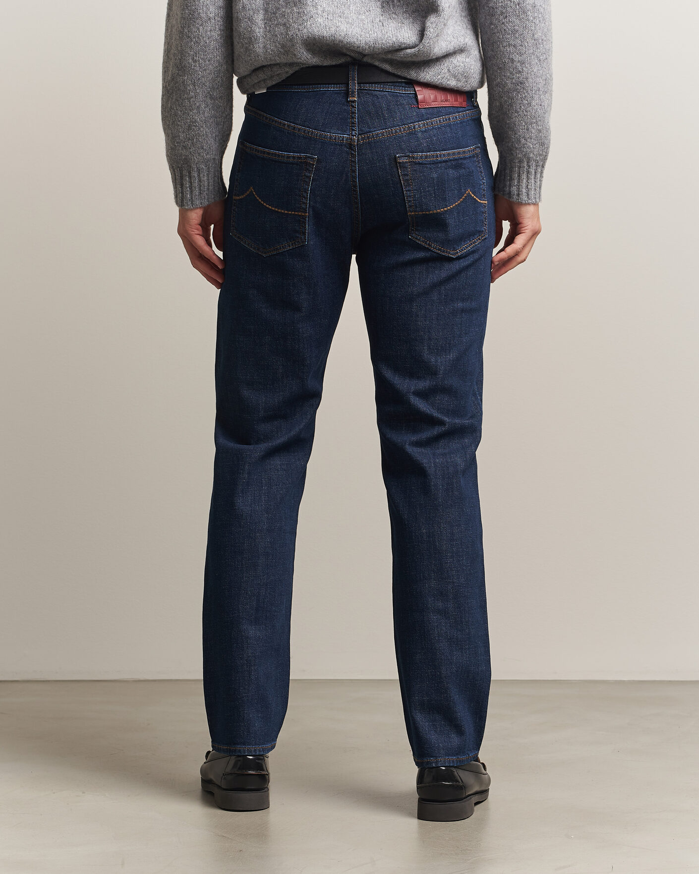 Mies | Farkut | Jacob Cohën | Edos Regular Straight Fit Jeans Dark Blue