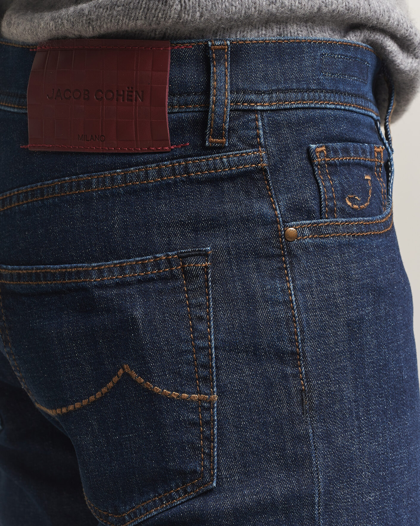 Mies | Farkut | Jacob Cohën | Edos Regular Straight Fit Jeans Dark Blue