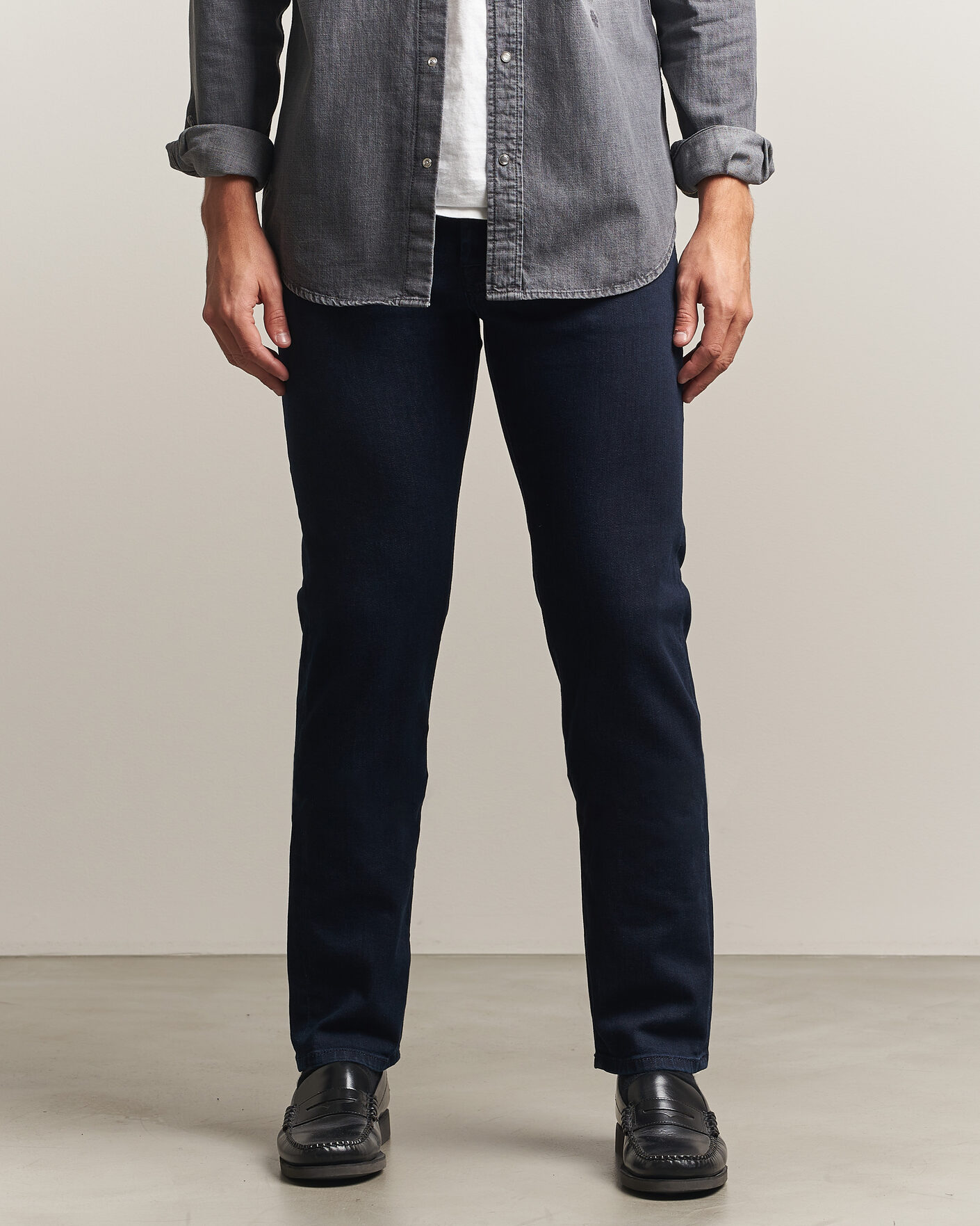 Mies | Farkut | Jacob Cohën | Bard Slim Fit Stretch Jeans Overdyed Blue