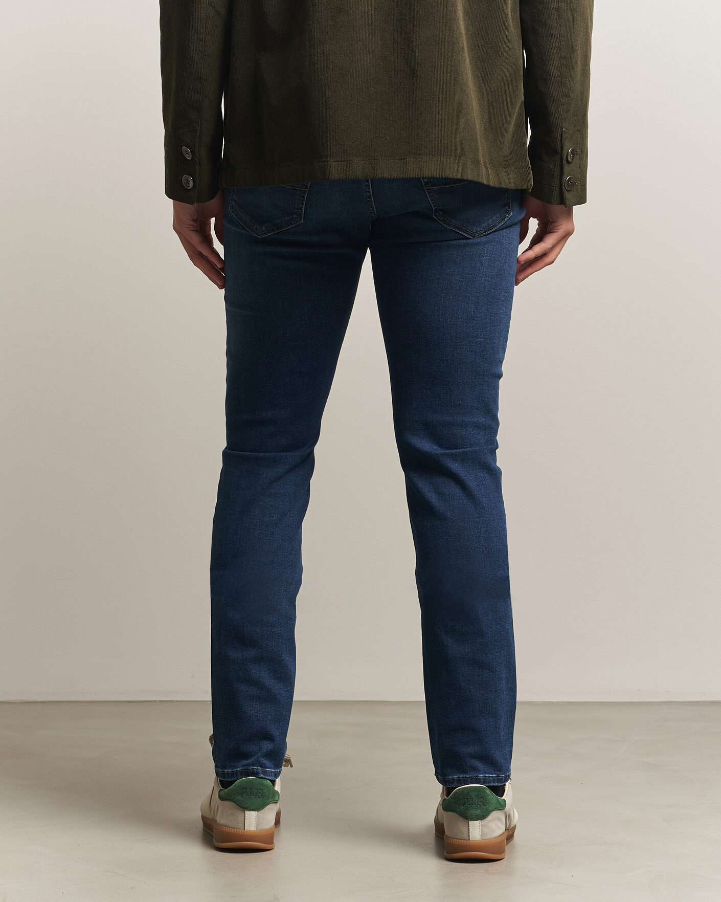 Mies | Farkut | Jacob Cohën | Bard Slim Fit Stretch Jeans Mid Blue