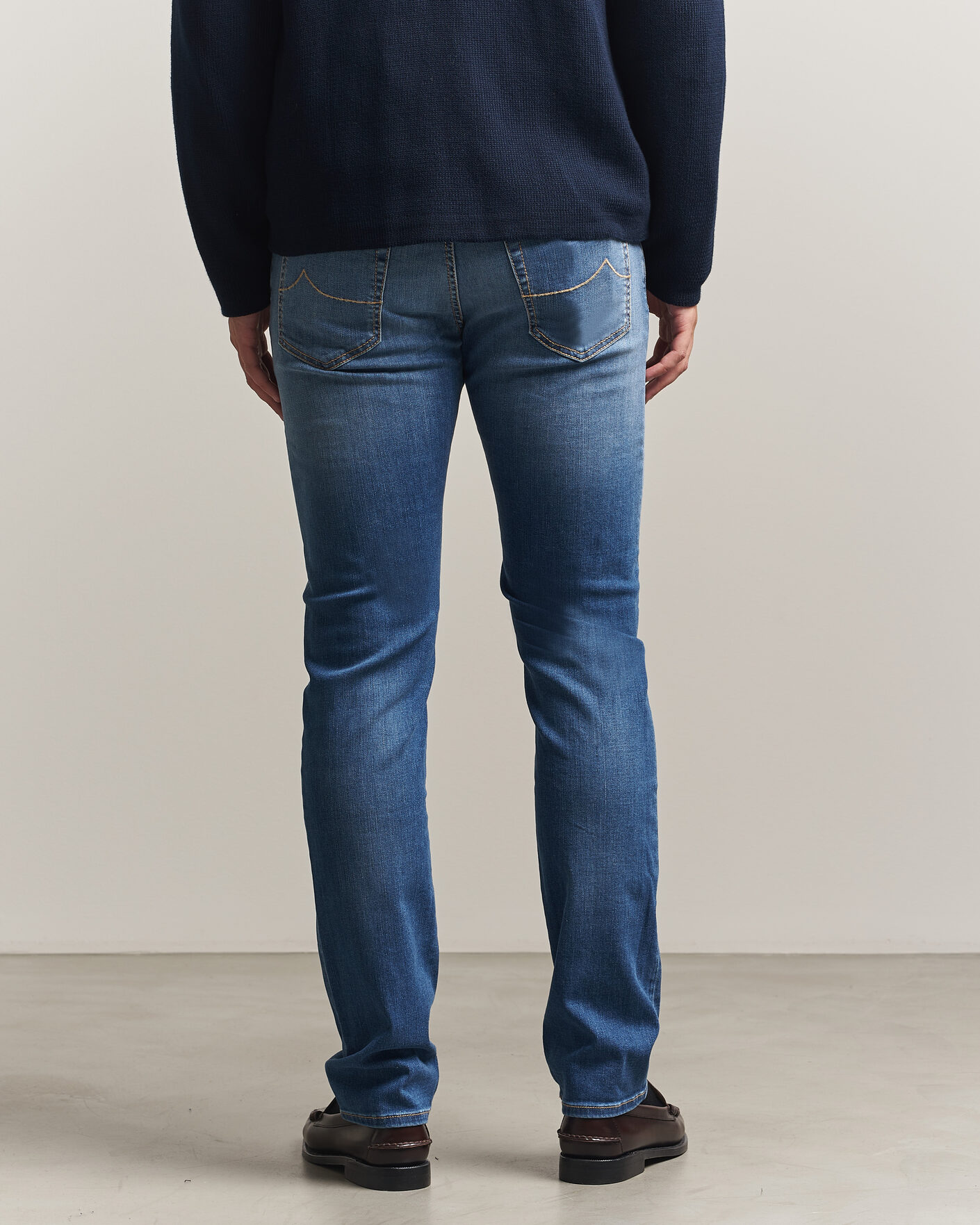 Mies | Farkut | Jacob Cohën | Bard Slim Fit Stretch Jeans Light Blue