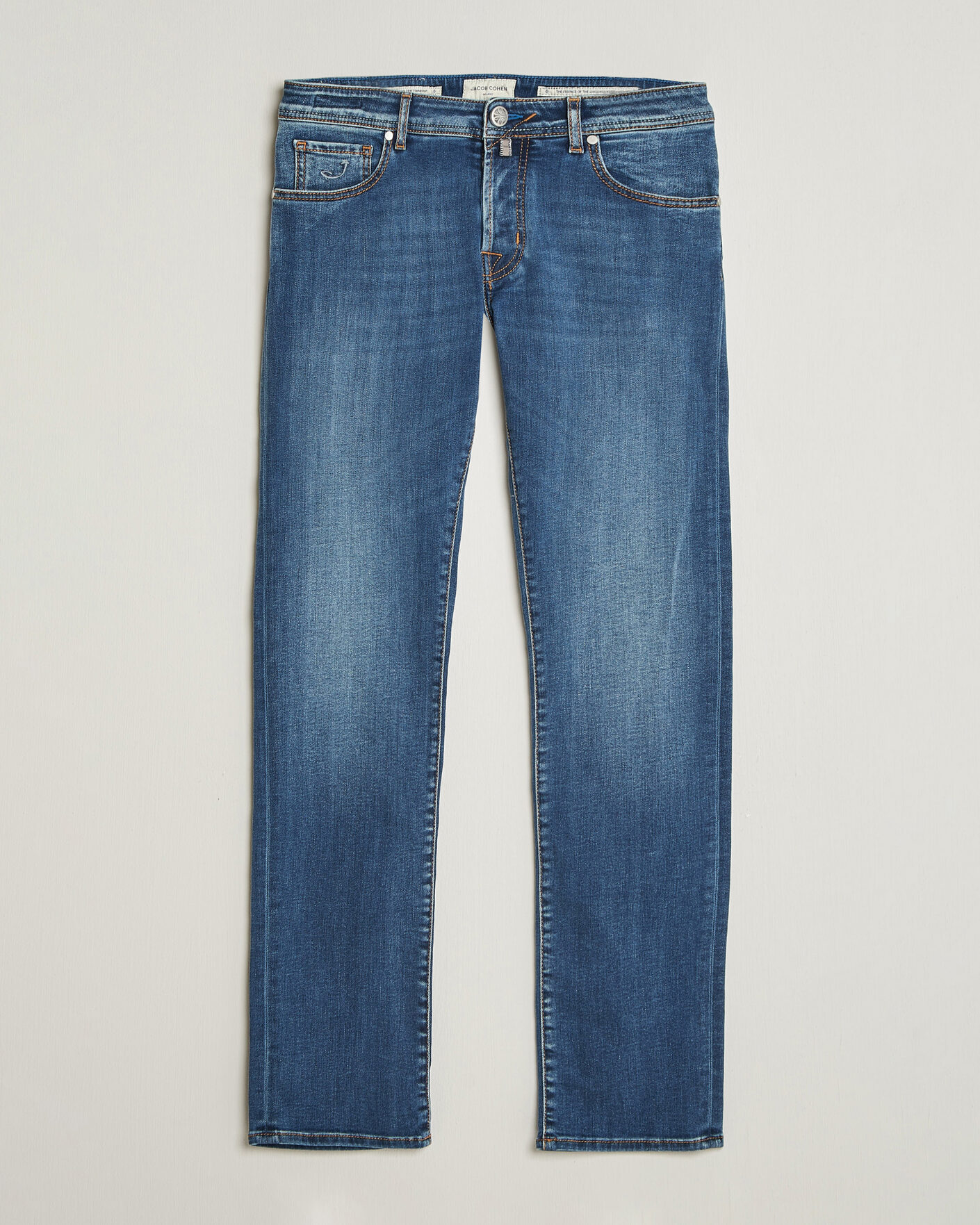 Mies | Farkut | Jacob Cohën | Nick F1 Slim Fit Stretch Jeans Light Blue