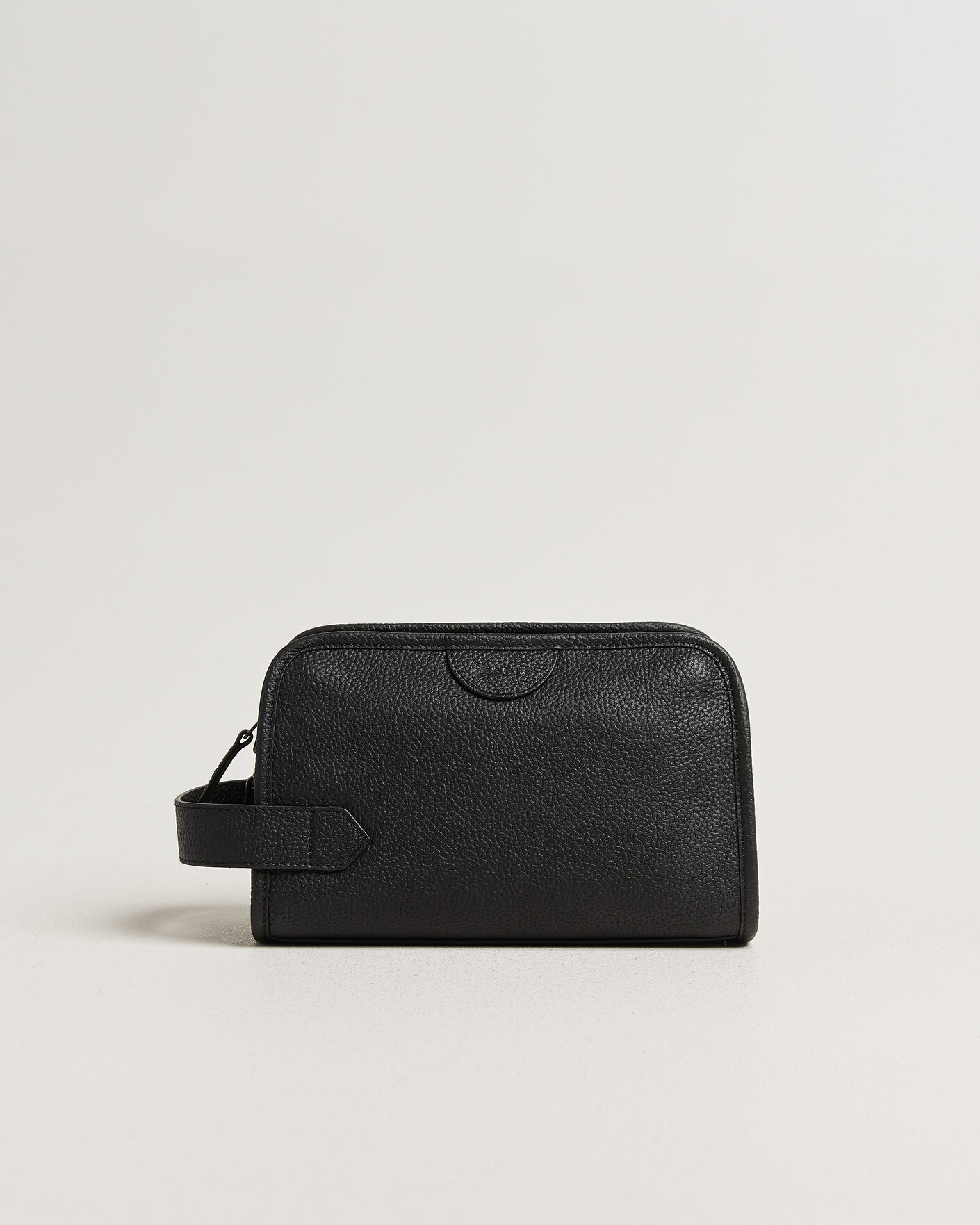 Mies | Laukut | Gant | Grained Leather Wash Bag Black