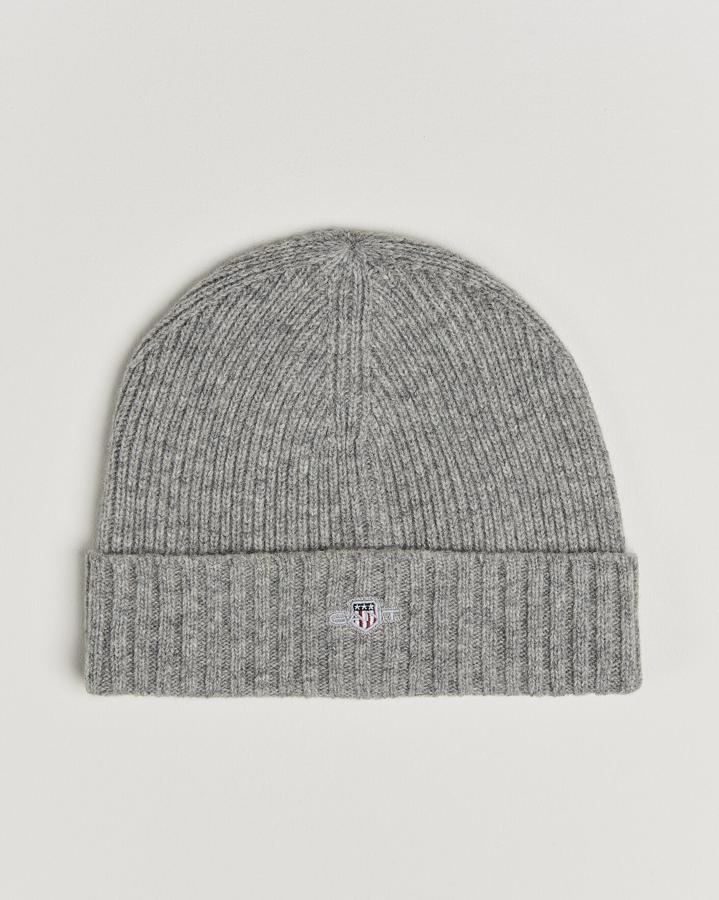 Mies | Pipot | Gant | Wool Beanie Grey Melange