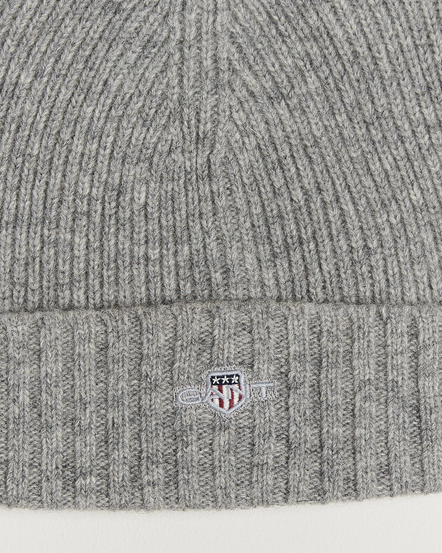 Mies | Pipot | Gant | Wool Beanie Grey Melange