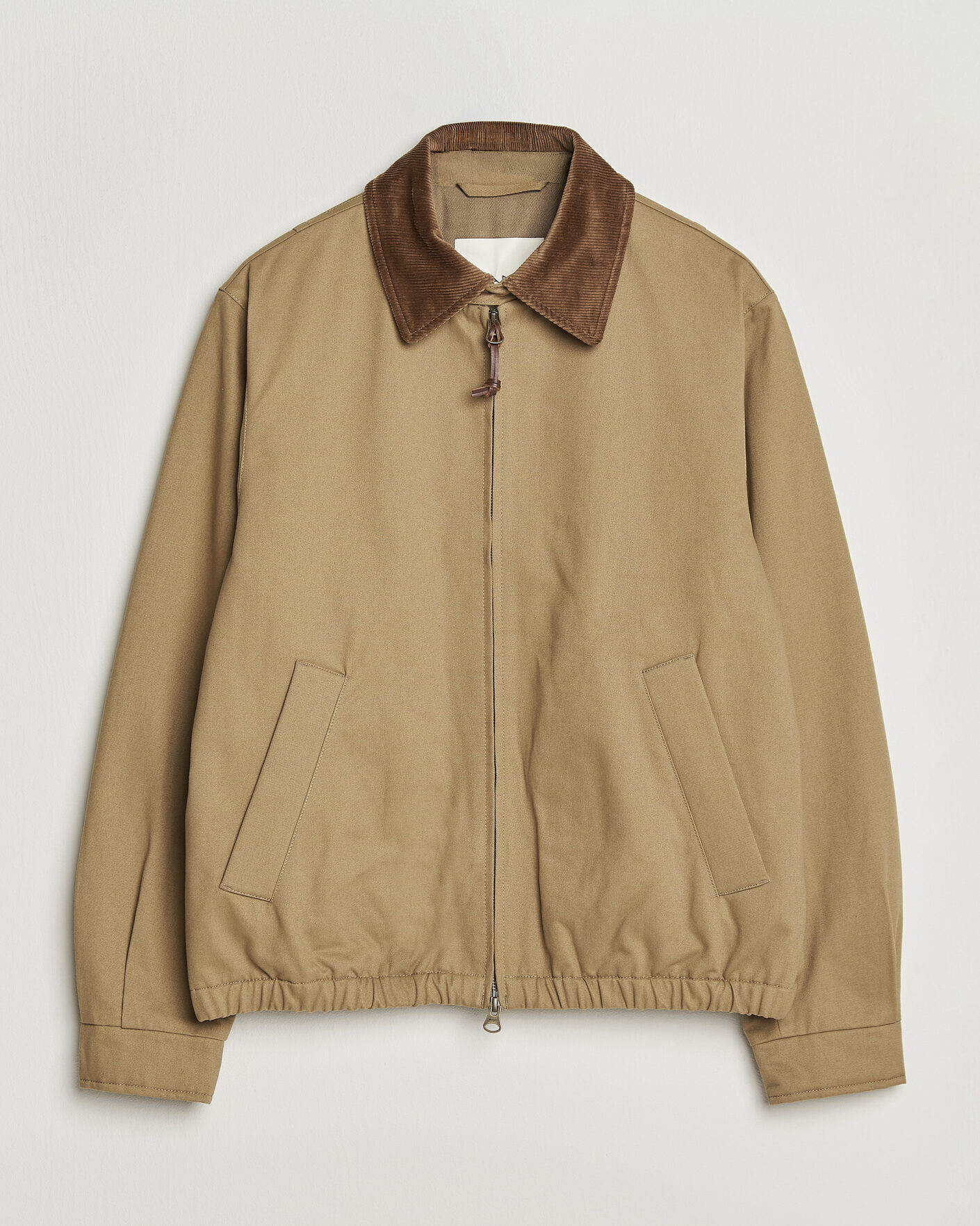 Mies | Takit | Gant | Moleskin Harrington Jacket Light Taupe