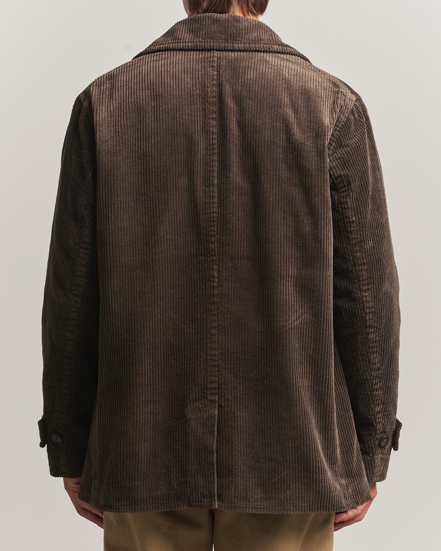 Mies | Takit | Gant | Corduroy Peacoat Black Brown