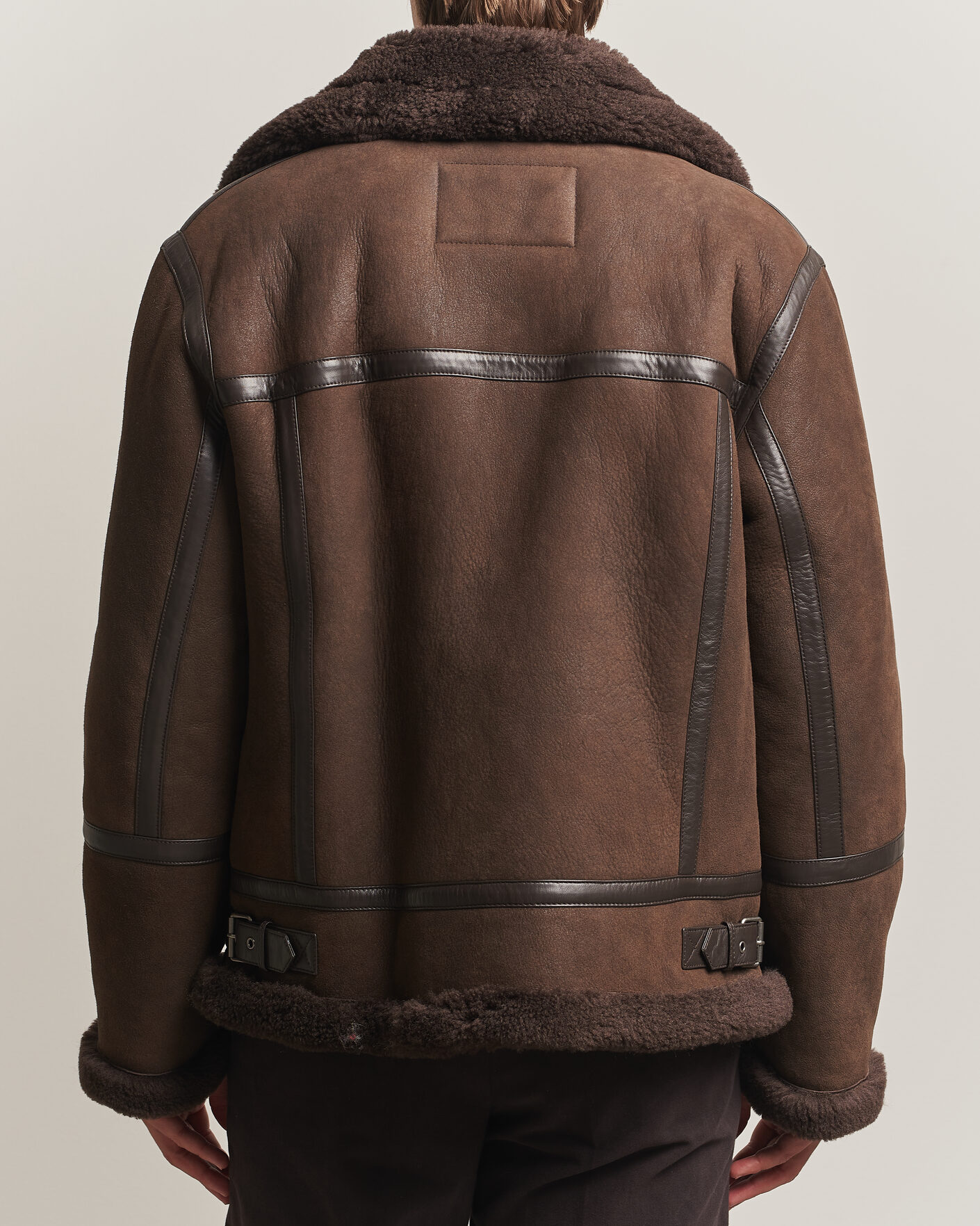 Mies | Takit | Gant | Classic Shearling Jacket Black Brown