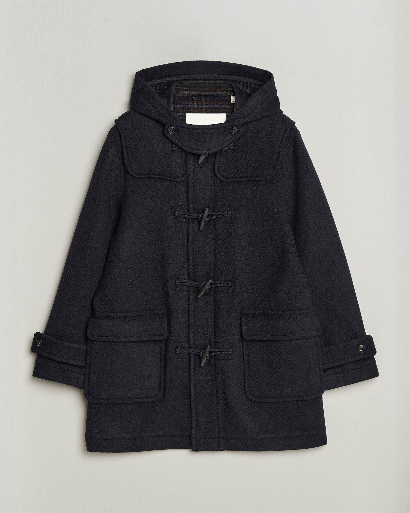 Mies | Takit | Gant | Classic Wool Duffle Coat Evening Blue