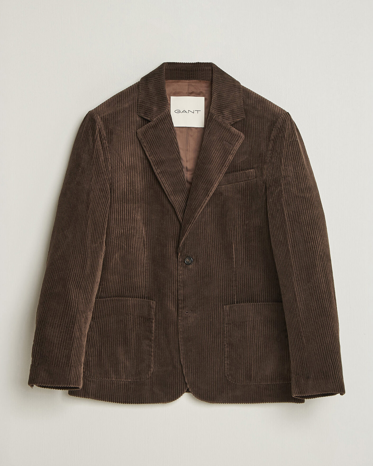 Mies | Pikkutakit | Gant | Corduroy Blazer Black Brown