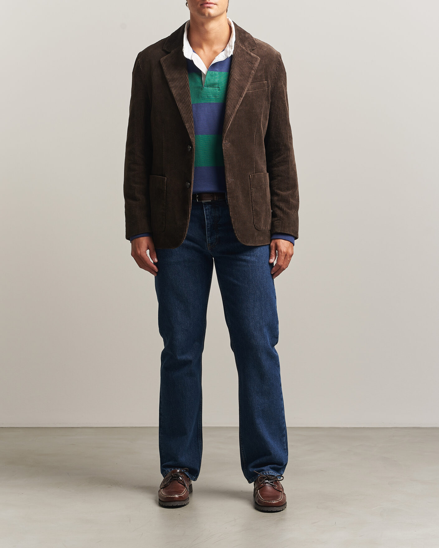 Mies | Pikkutakit | Gant | Corduroy Blazer Black Brown