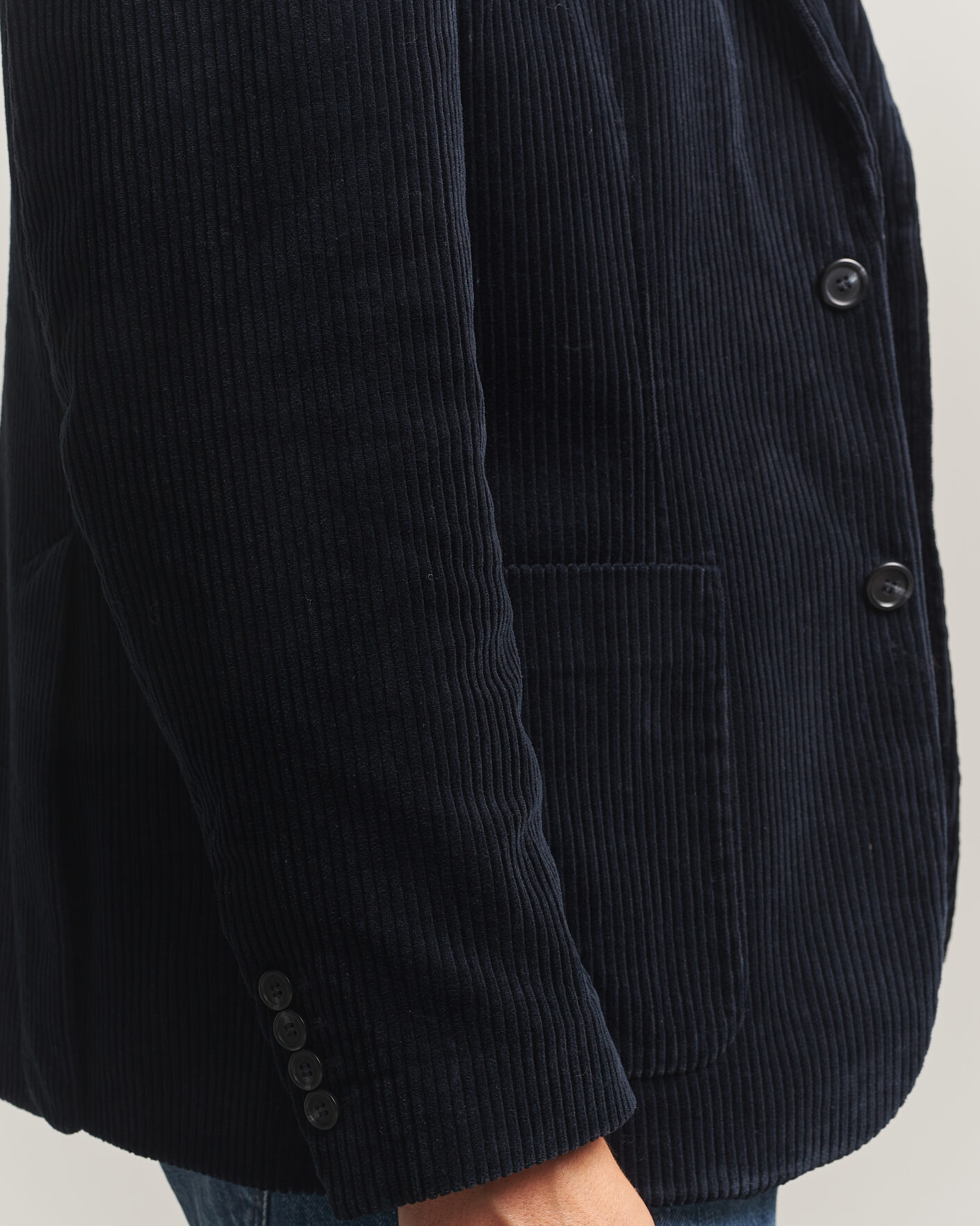 Mies | Pikkutakit | Gant | Corduroy Blazer Evening Blue