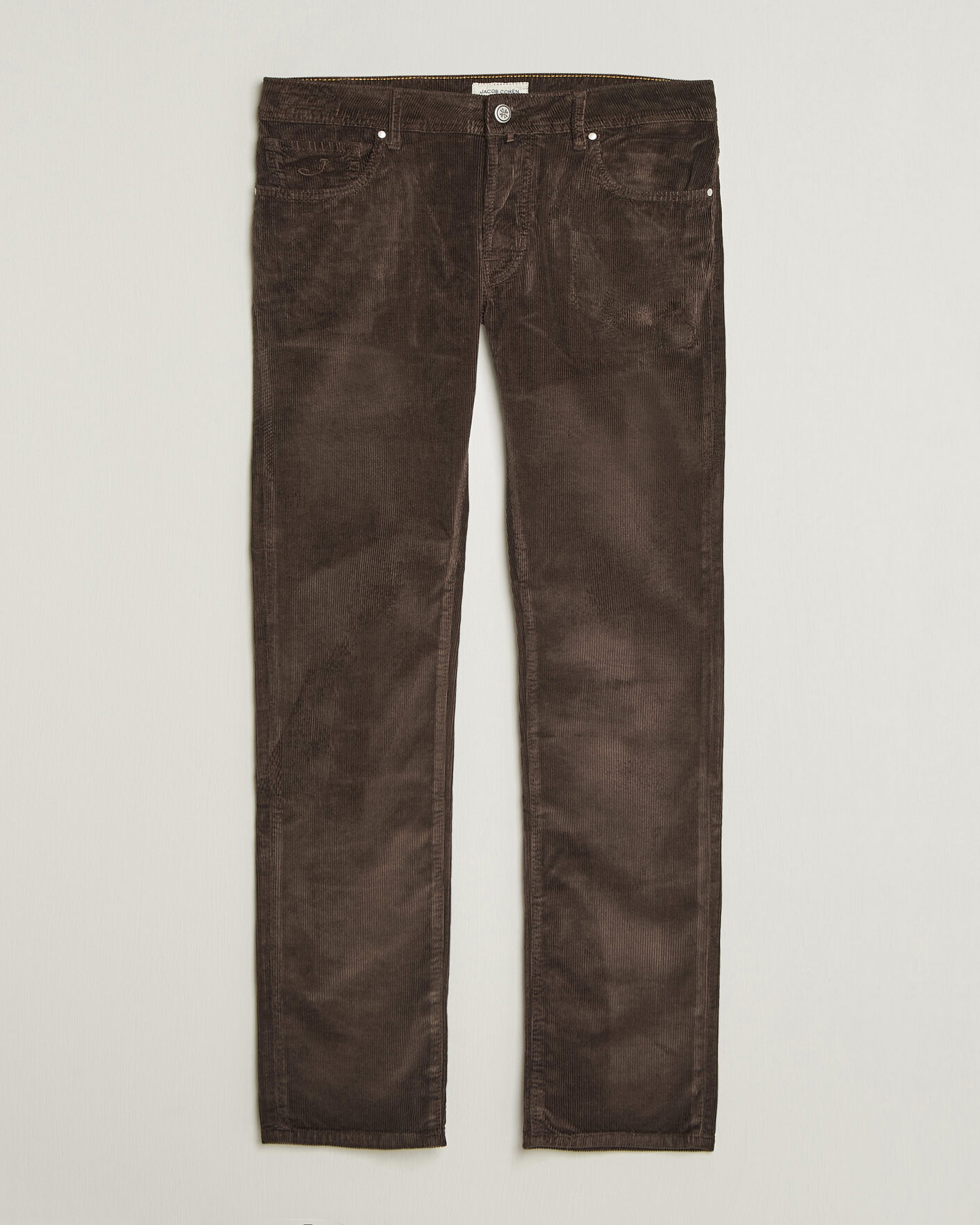Mies | Housut | Jacob Cohën | Bard 5-Pocket Medium Corduroy Trousers Brown