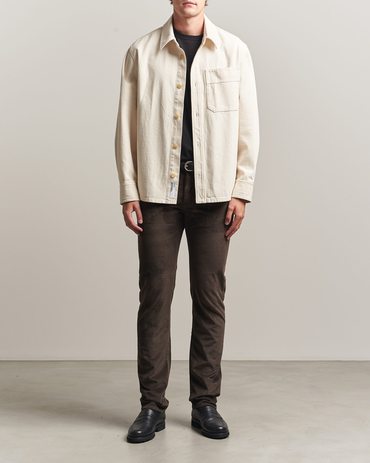 Mies | Housut | Jacob Cohën | Bard 5-Pocket Medium Corduroy Trousers Brown