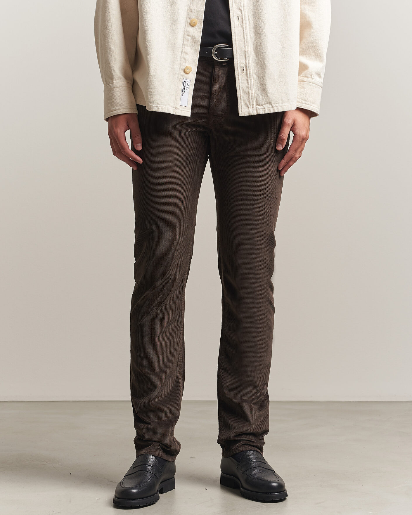 Mies | Housut | Jacob Cohën | Bard 5-Pocket Medium Corduroy Trousers Brown