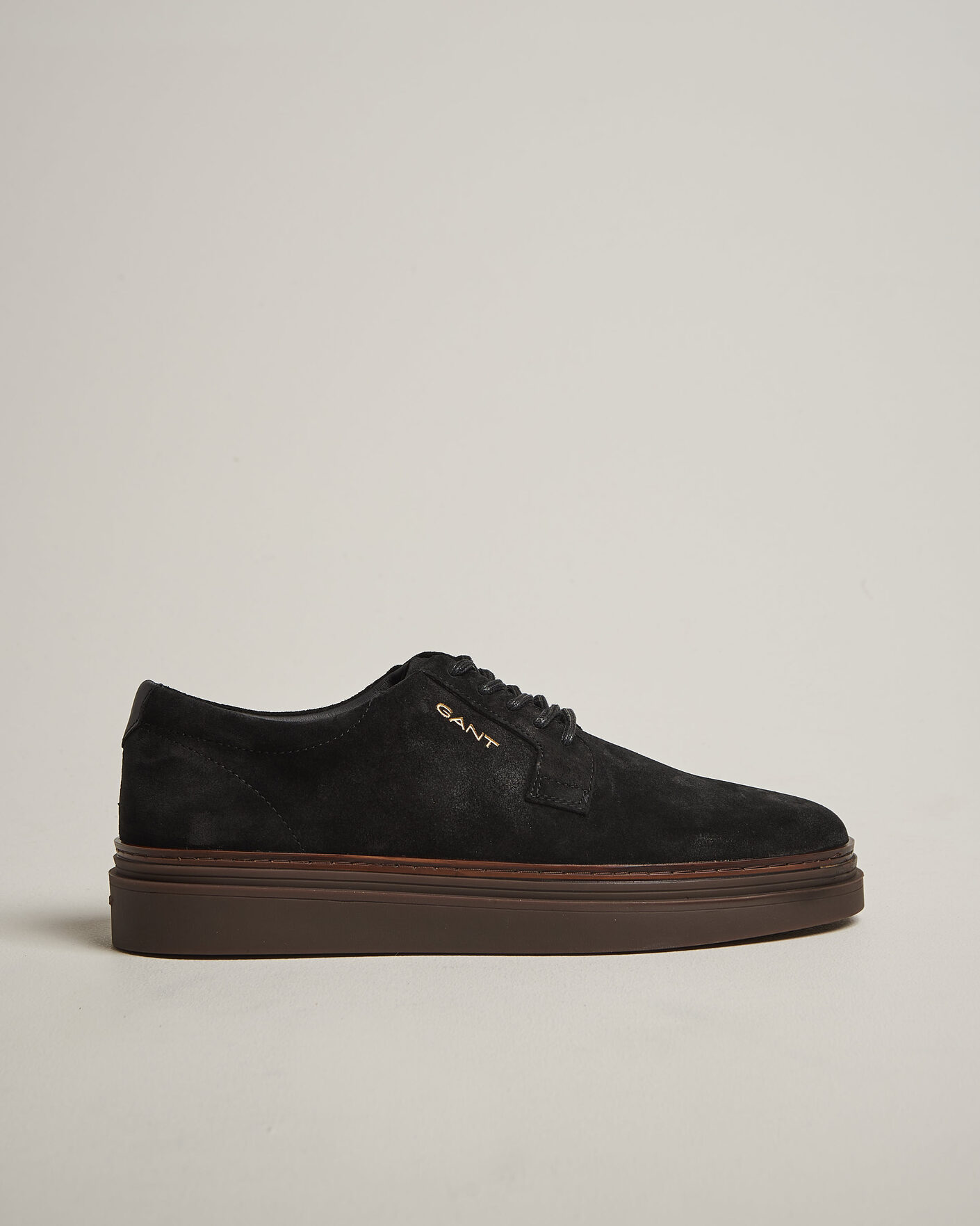 Mies | Tennarit | Gant | Kinzoon Suede Derby Sneaker Black