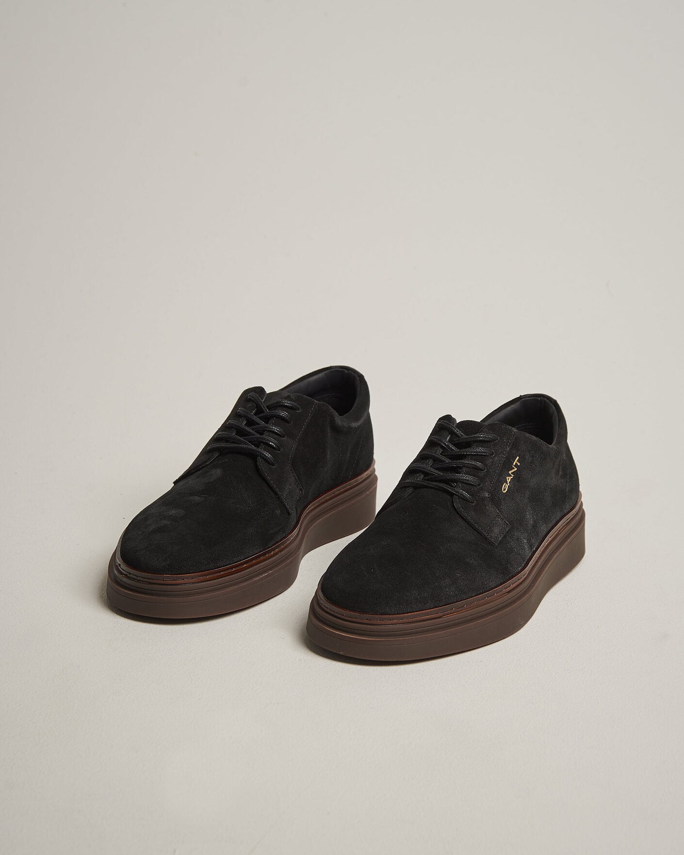 Mies | Tennarit | Gant | Kinzoon Suede Derby Sneaker Black