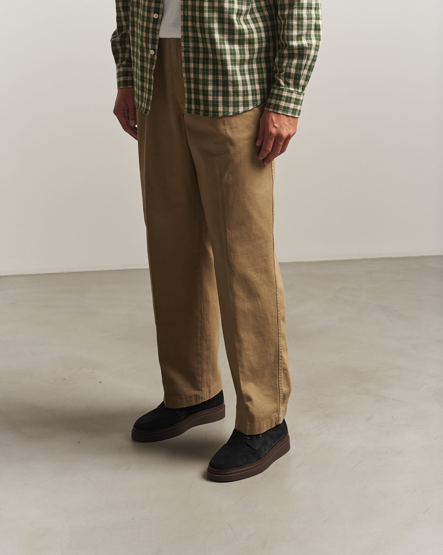 Mies | Tennarit | Gant | Kinzoon Suede Derby Sneaker Black