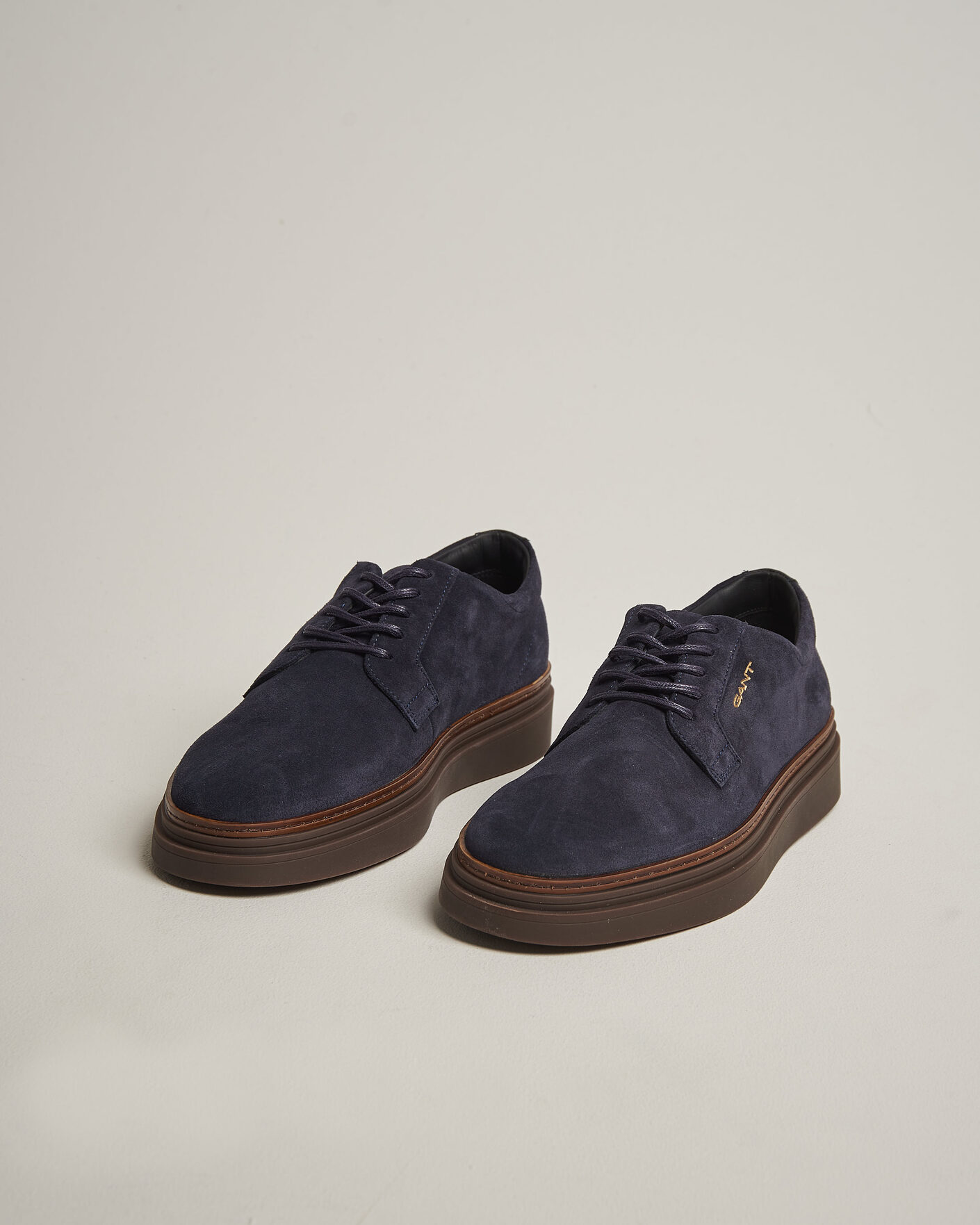 Mies | Tennarit | Gant | Kinzoon Suede Derby Sneaker Marine