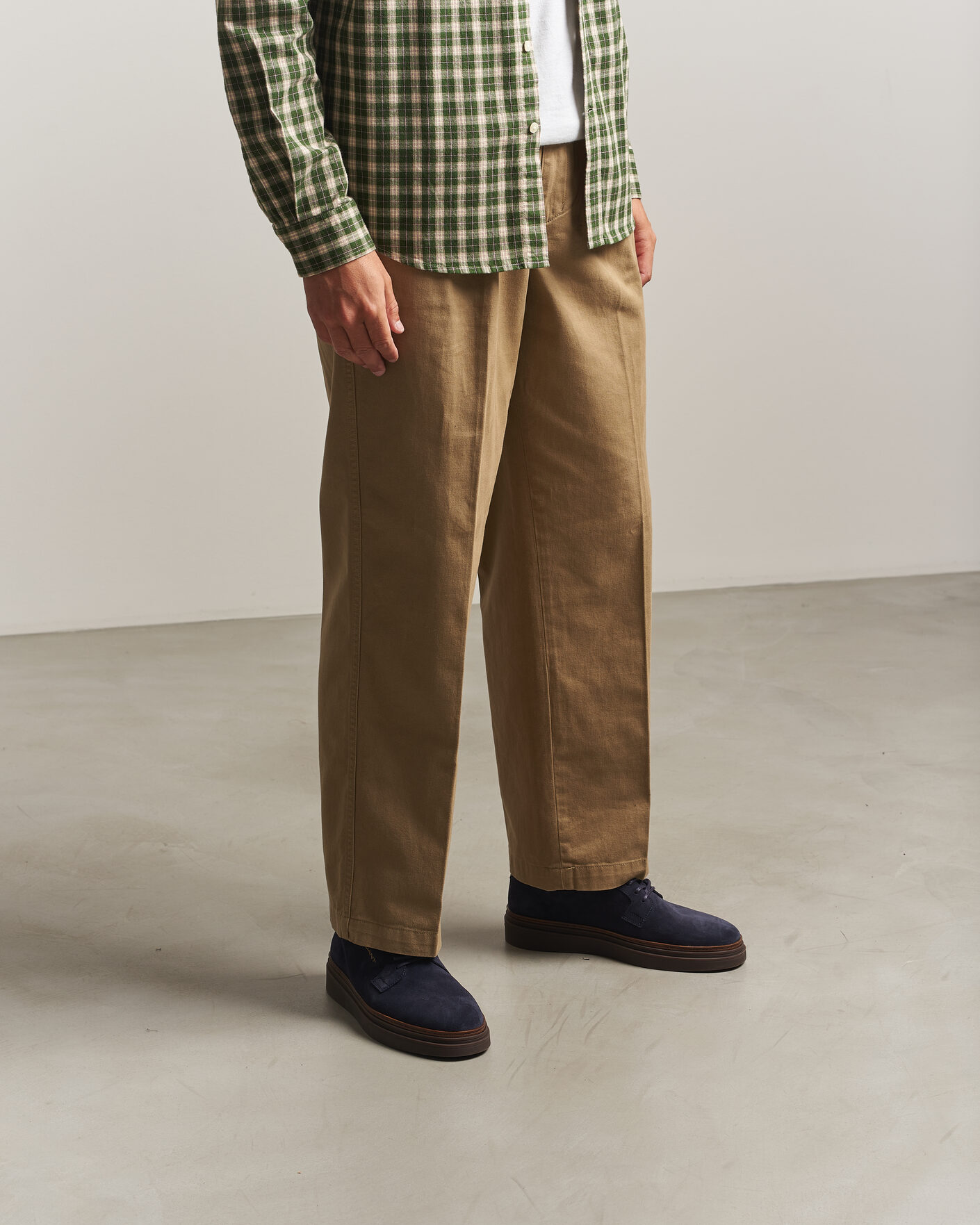 Mies | Tennarit | Gant | Kinzoon Suede Derby Sneaker Marine