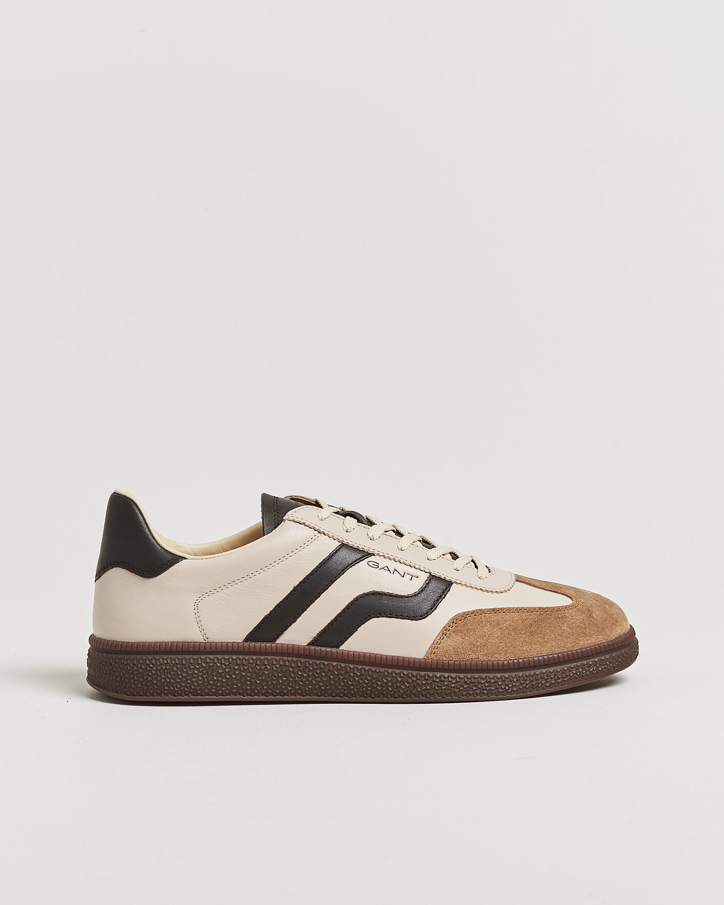Mies | Tennarit | Gant | Cuzmo Leather/Suede Sneaker Beige/Brown