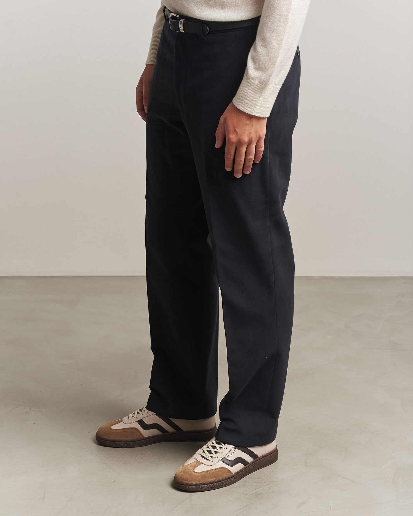 Mies | Tennarit | Gant | Cuzmo Leather/Suede Sneaker Beige/Brown