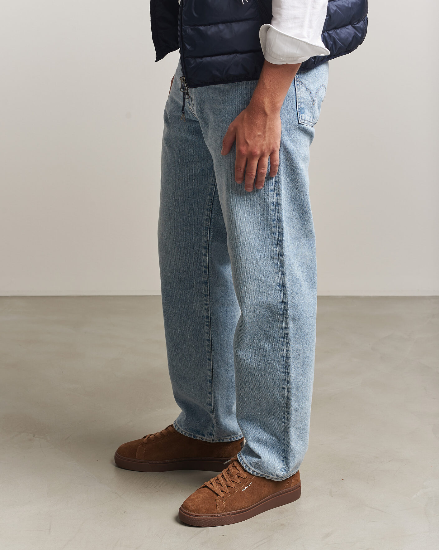 Mies | Tennarit | Gant | Mc Julien Suede Sneaker Chestnut