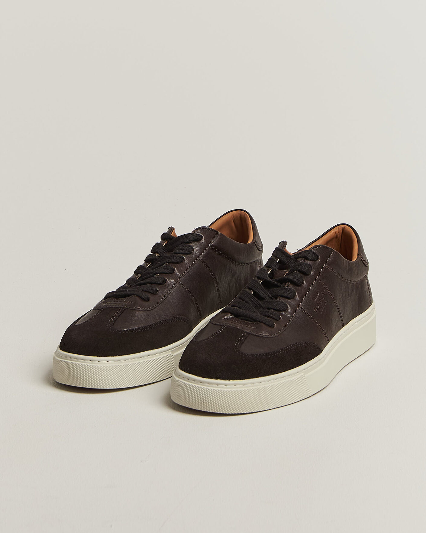 Mies | Tennarit | Gant | Mc Julien Leather/Suede Sneaker Dark Brown