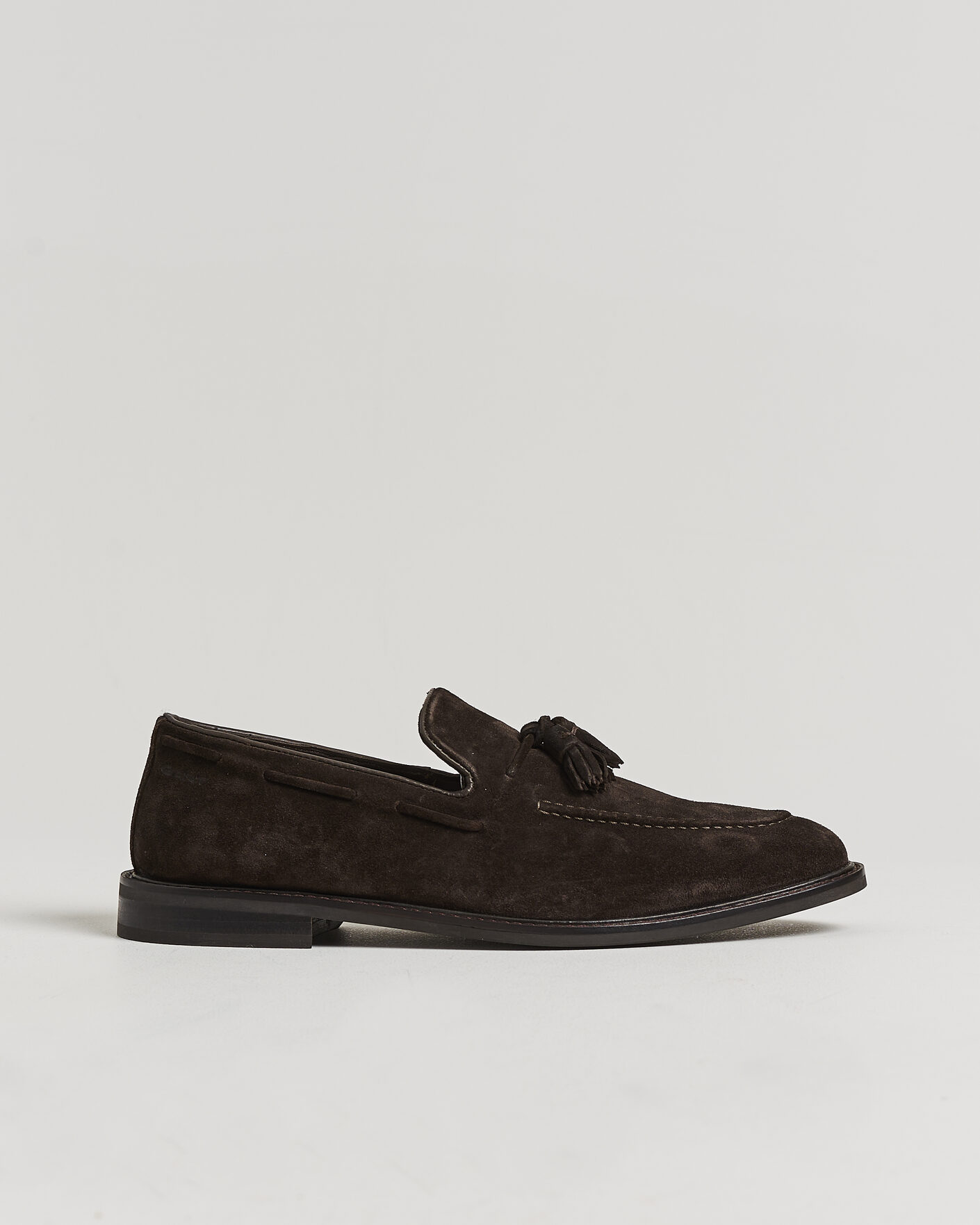 Mies | Loaferit | Gant | Lozham Suede Tassle Loafer Dark Brown