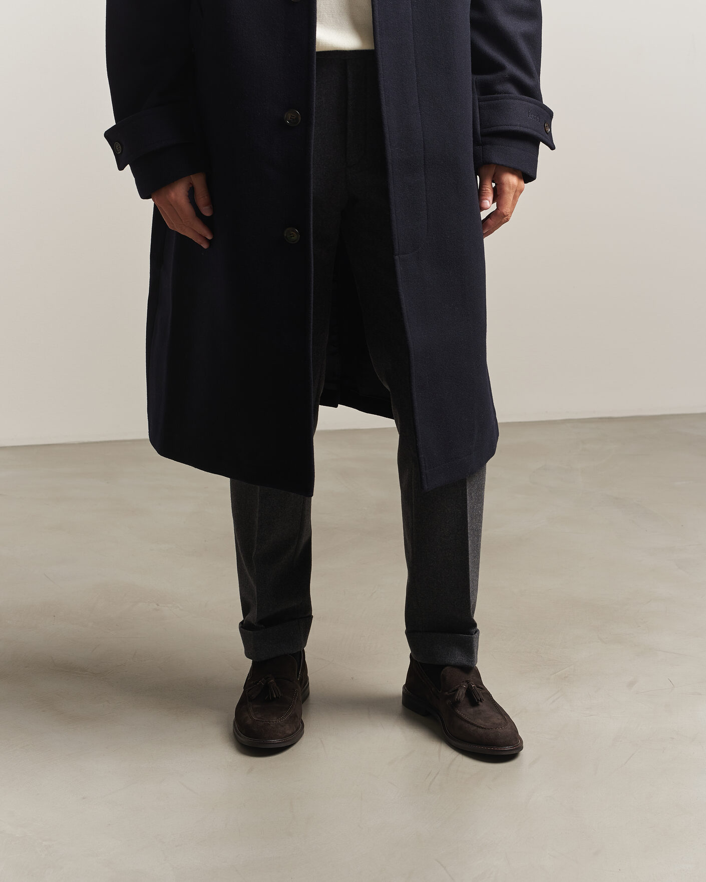 Mies | Loaferit | Gant | Lozham Suede Tassle Loafer Dark Brown