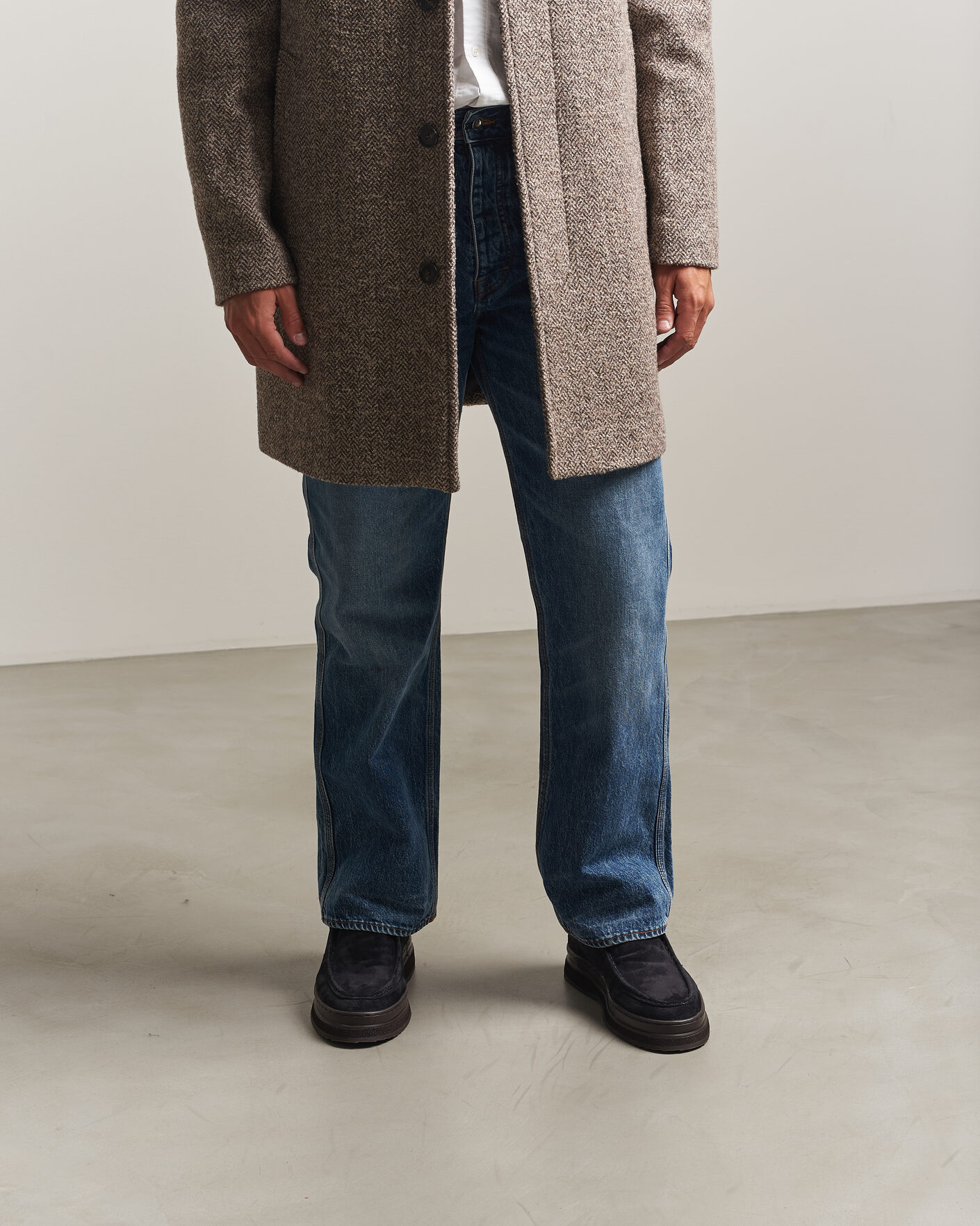 Mies | Nilkkurit | Gant | Blistown Shearling Suede Moc Toe Boot Marine