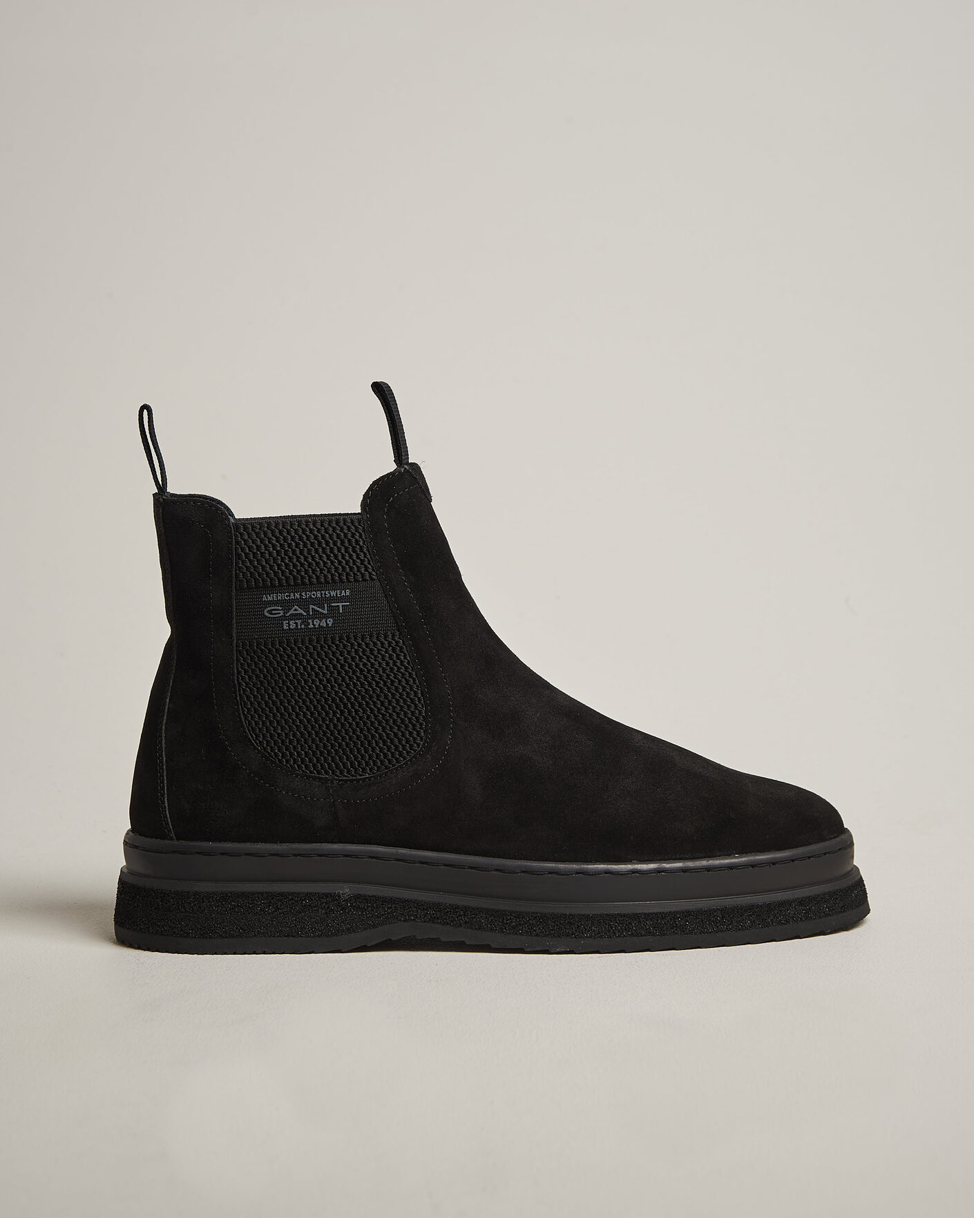 Mies | Nilkkurit | Gant | Blistown Shearling Suede Chelsea Boot Black