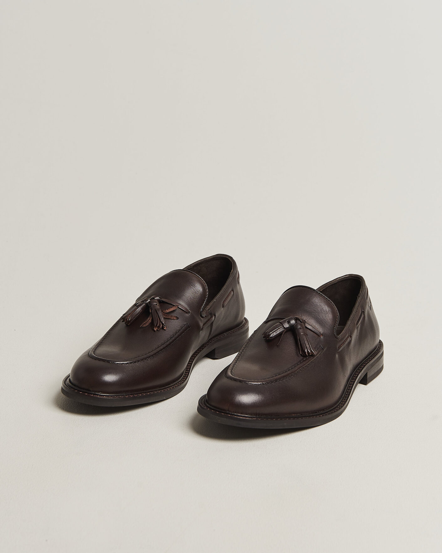 Mies | Loaferit | Gant | Lozham Leather Tassle Loafer Dark Brown
