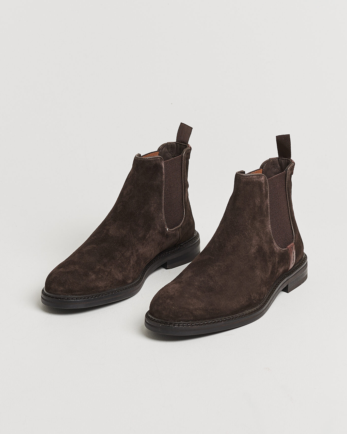 Mies | Nilkkurit | Gant | Bidford Suede Chelsea Boot Dark Brown