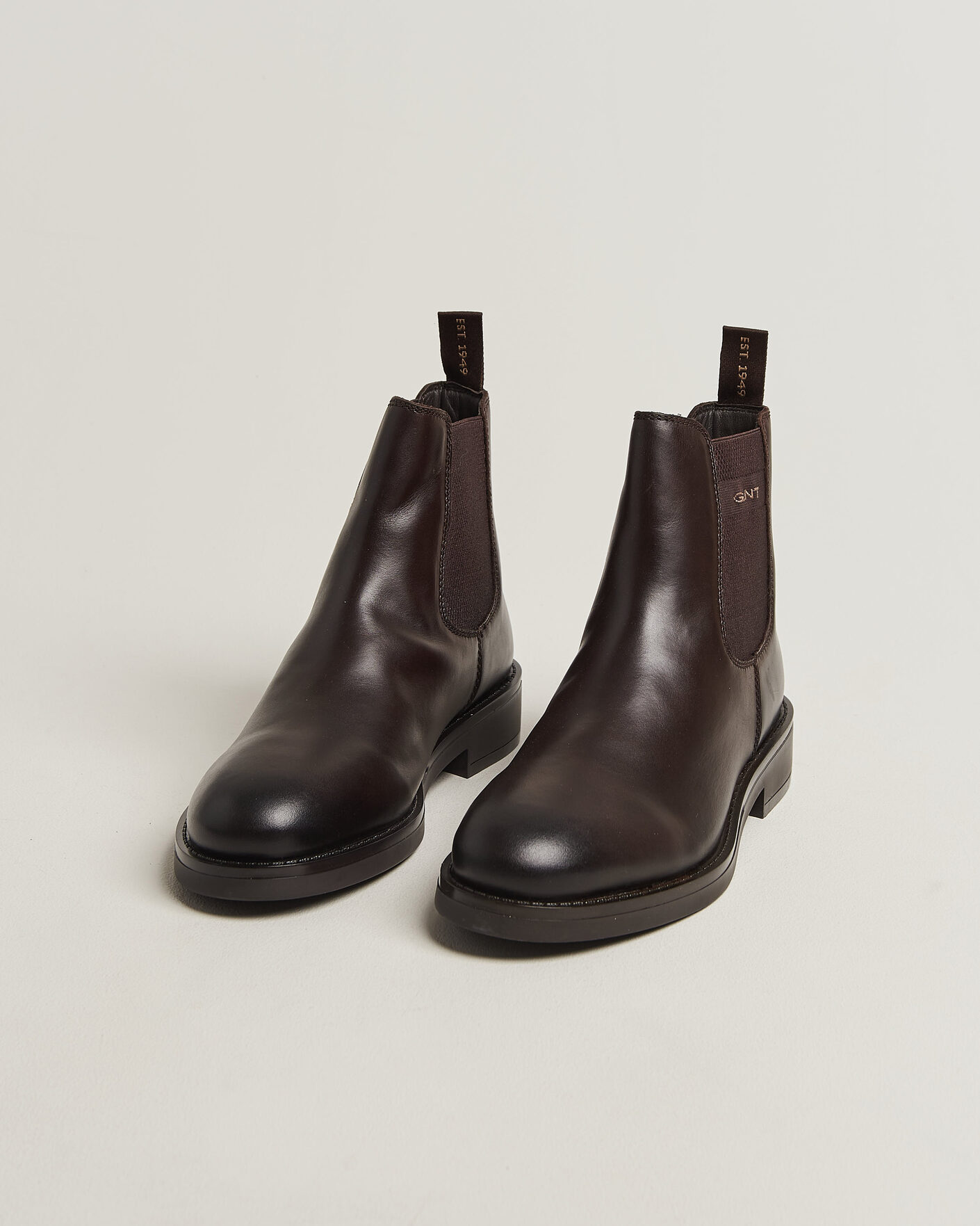 Mies | Nilkkurit | Gant | Prepdale Leather Chelsea Boot Dark Brown