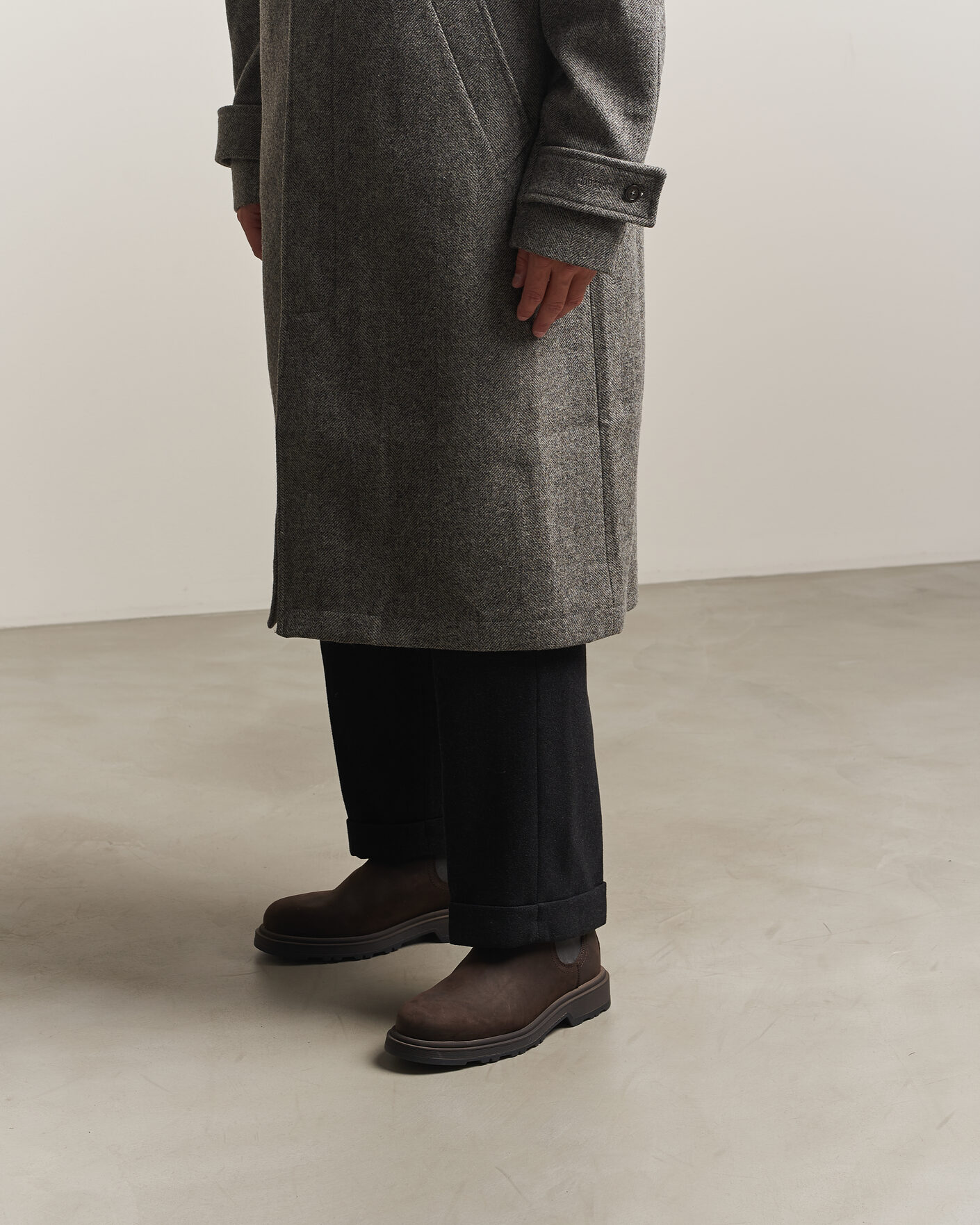 Mies | Nilkkurit | Gant | Blisdor Nubuck Chelsea Boot Dark Brown