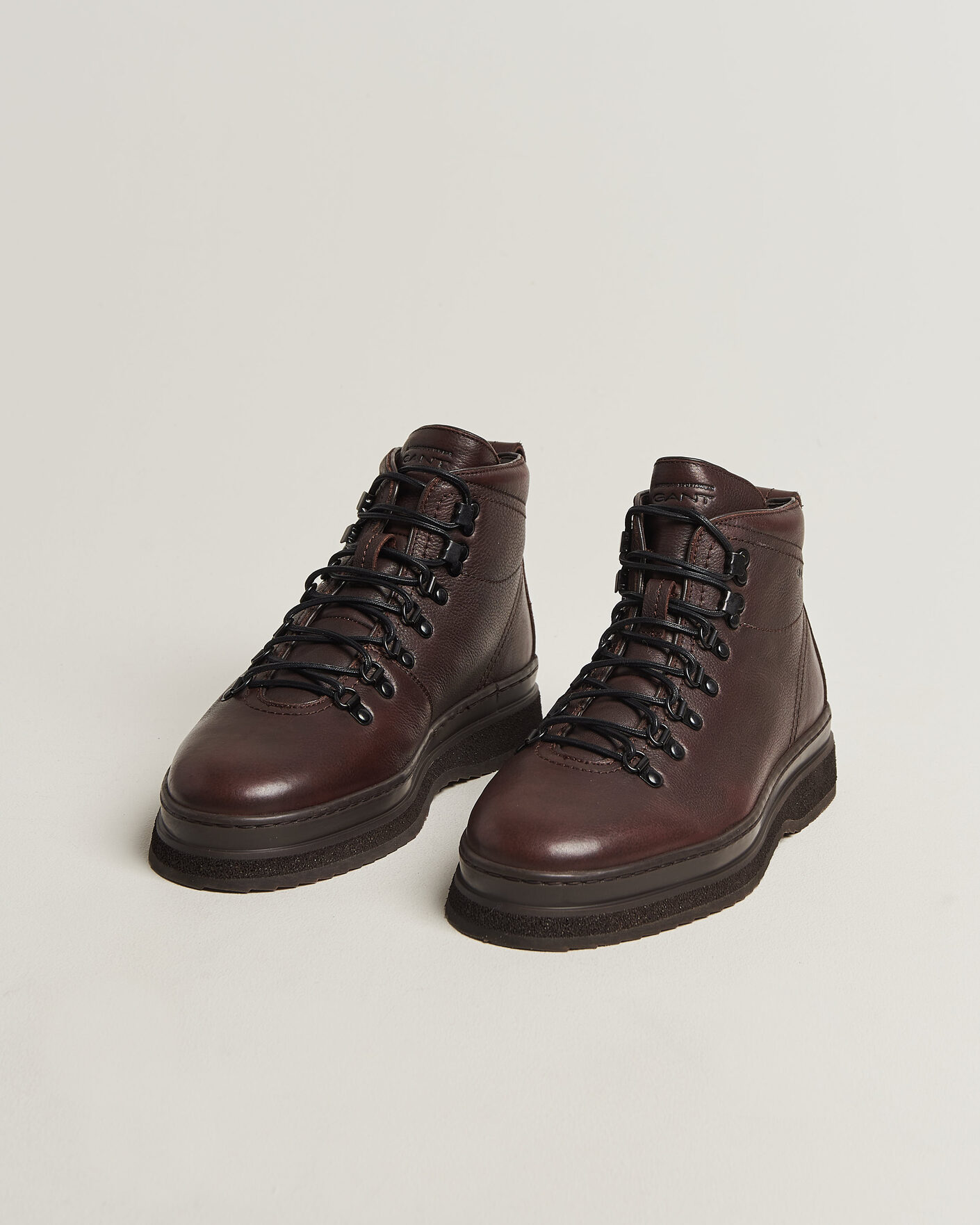 Mies | Nilkkurit | Gant | Blistown Shearling Leather Boot Dark Brown
