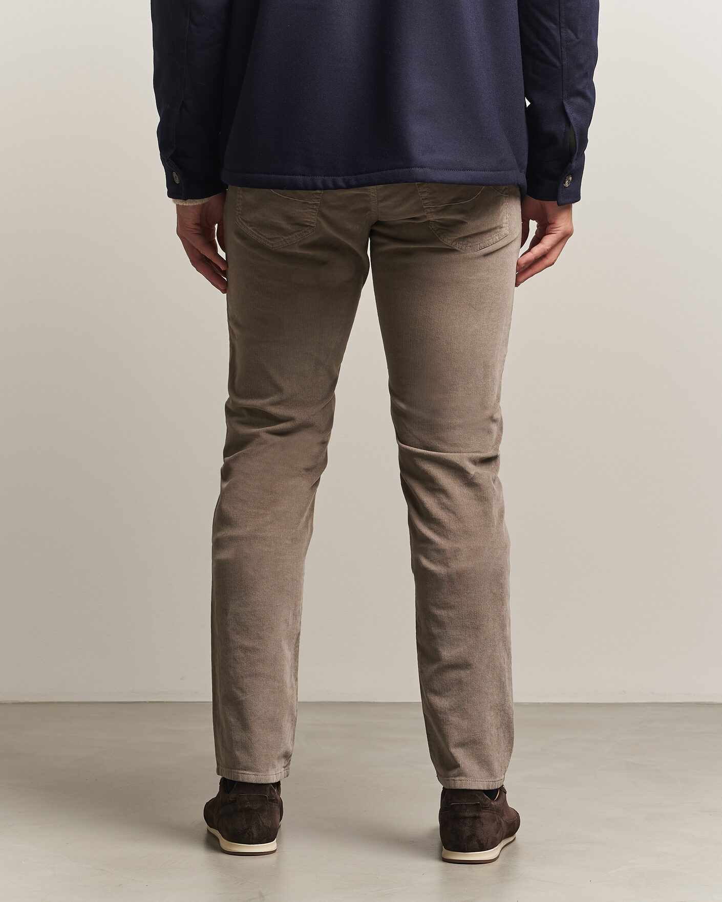 Mies | Housut | Jacob Cohën | Nick Slim Fit Cotton Trousers Grey
