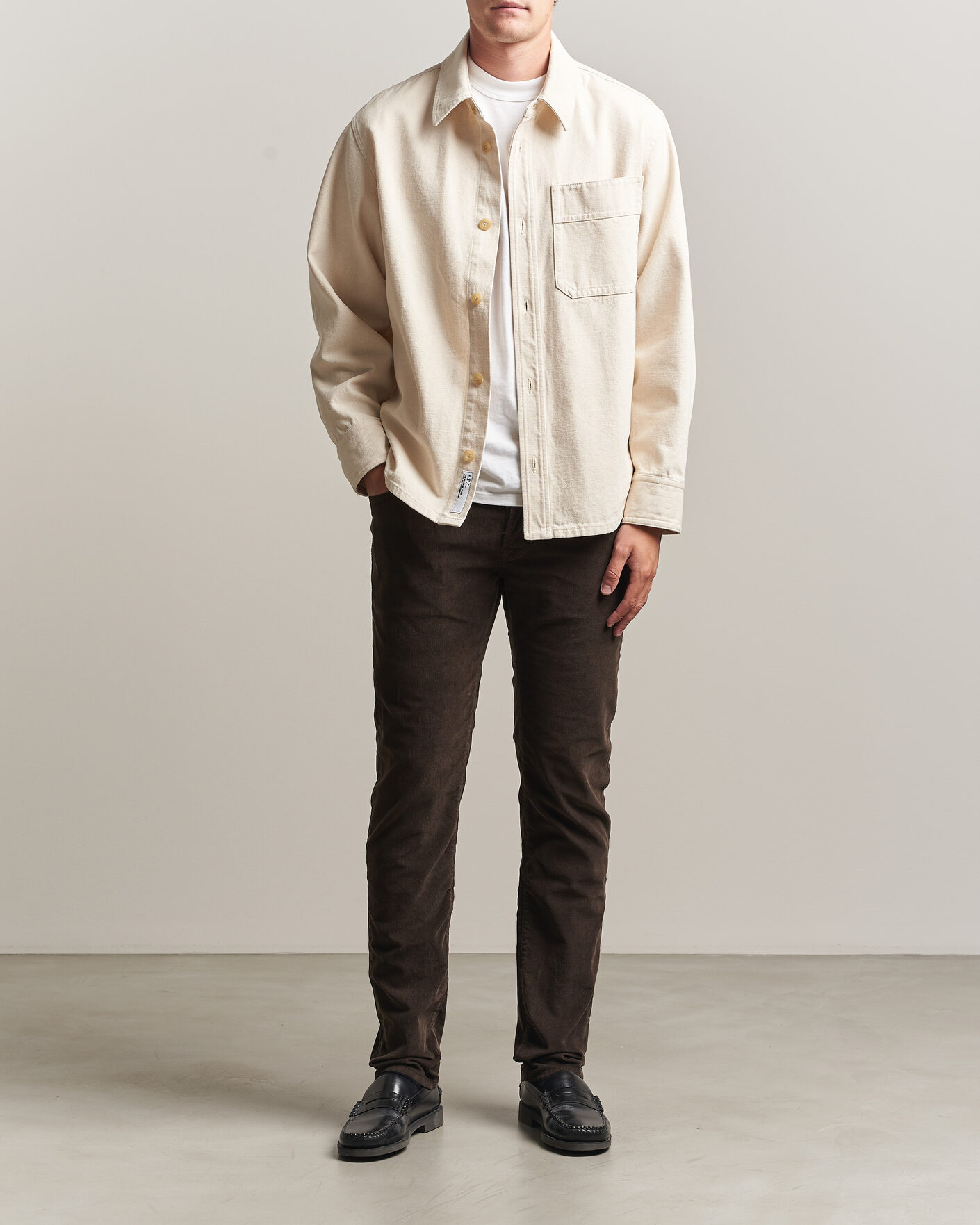 Mies | Housut | Jacob Cohën | Nick Slim Fit Cotton Trousers Brown